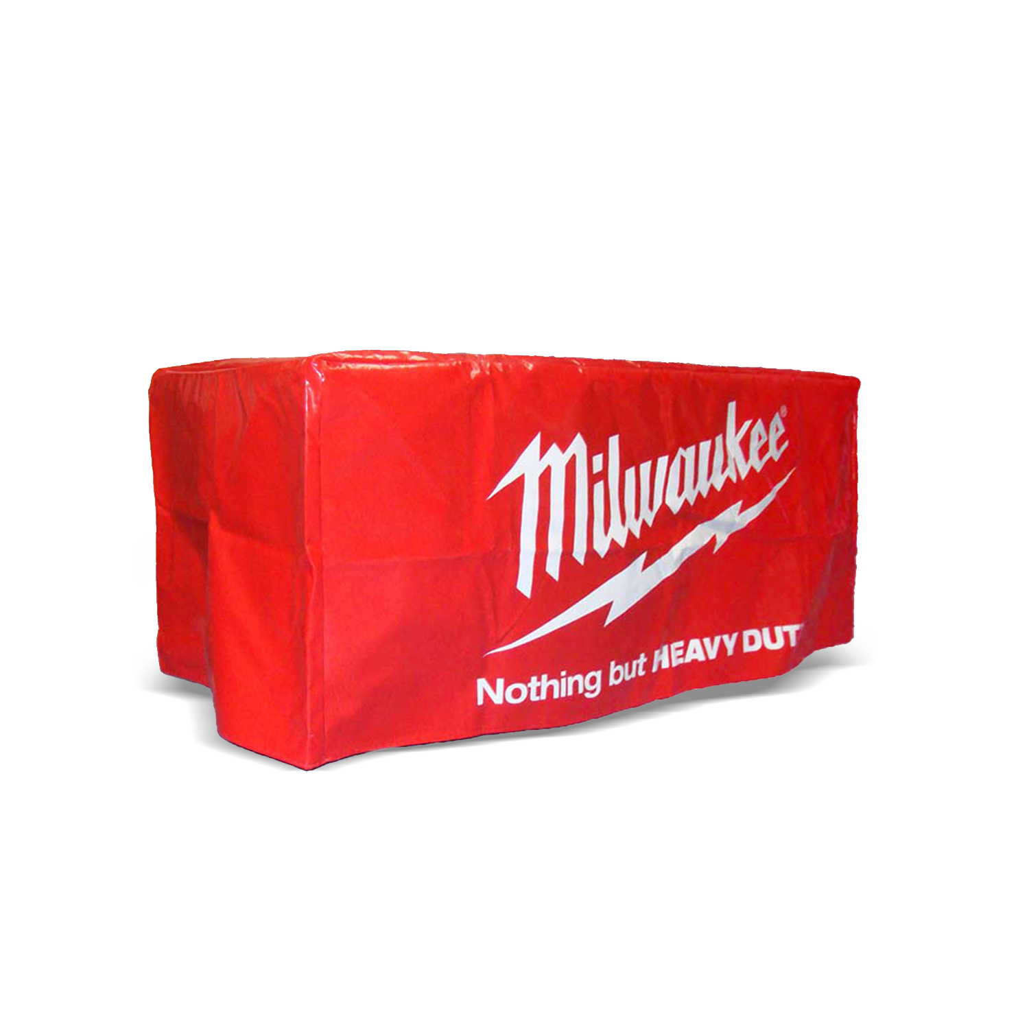 Custom Printed PVC Table Cover in Red - Extreme Canopy