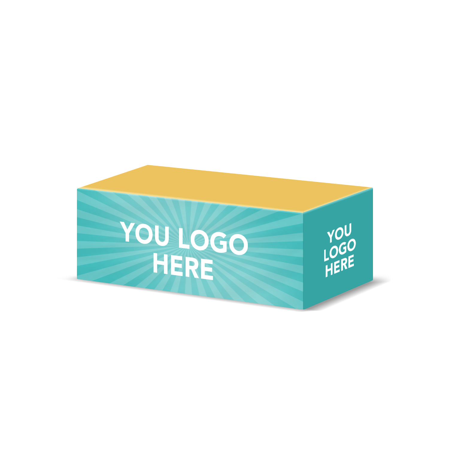 Medium Custom Printed PVC Table Cover in Red - Promotional Table Cover