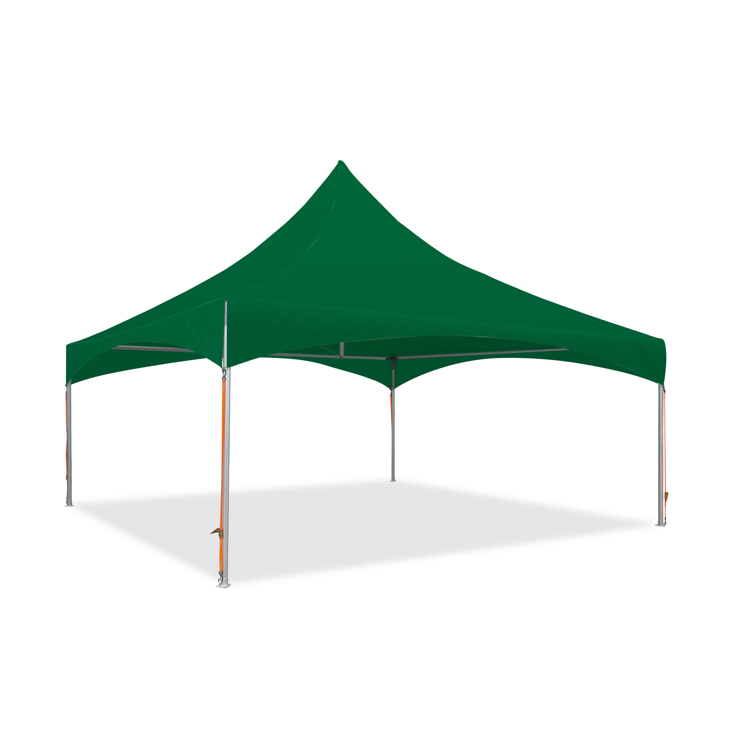 Semi-Permanent 20' x 20' Pavilion Tents in Green