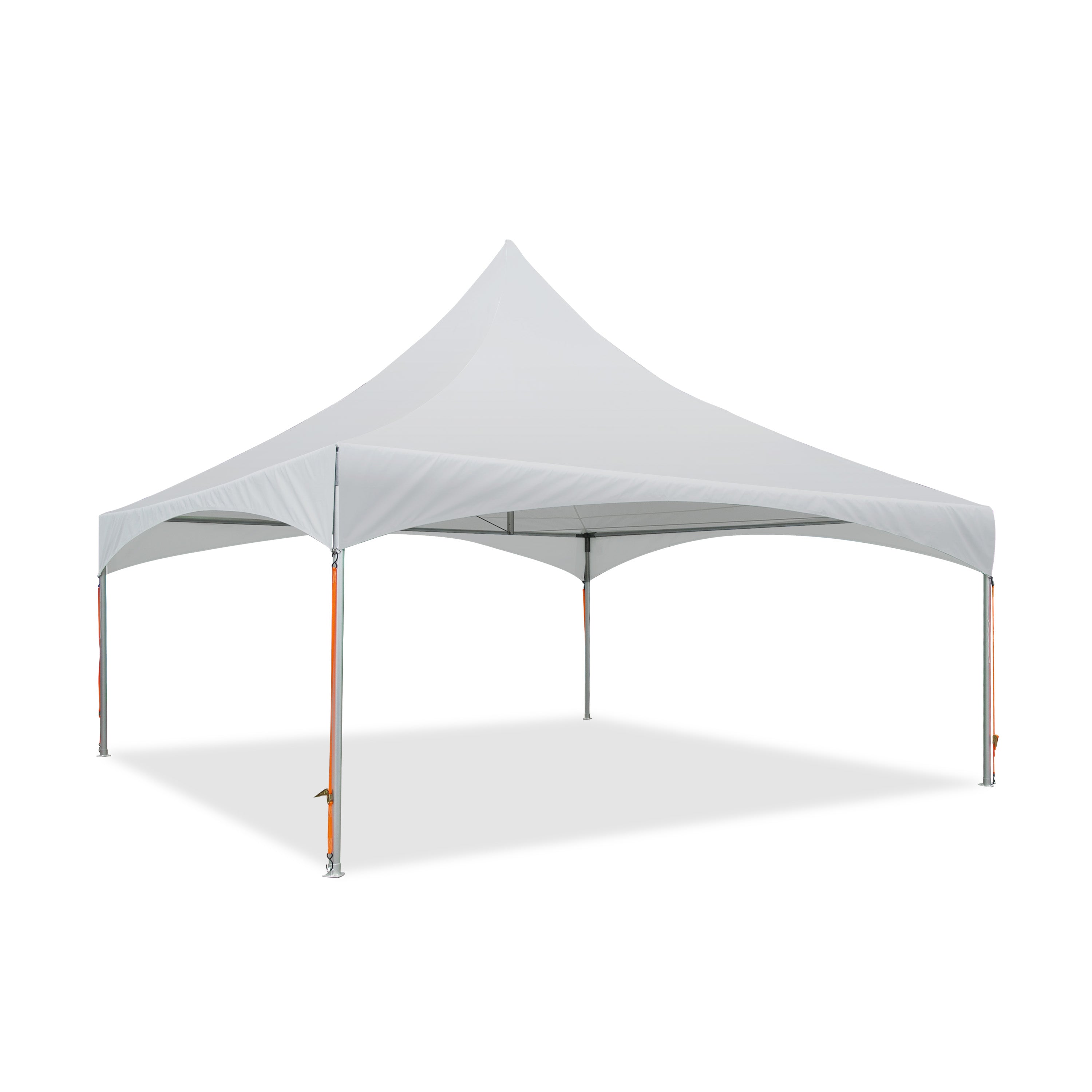 Semi-Permanent 20' x 20' Pavilion Tents in White
