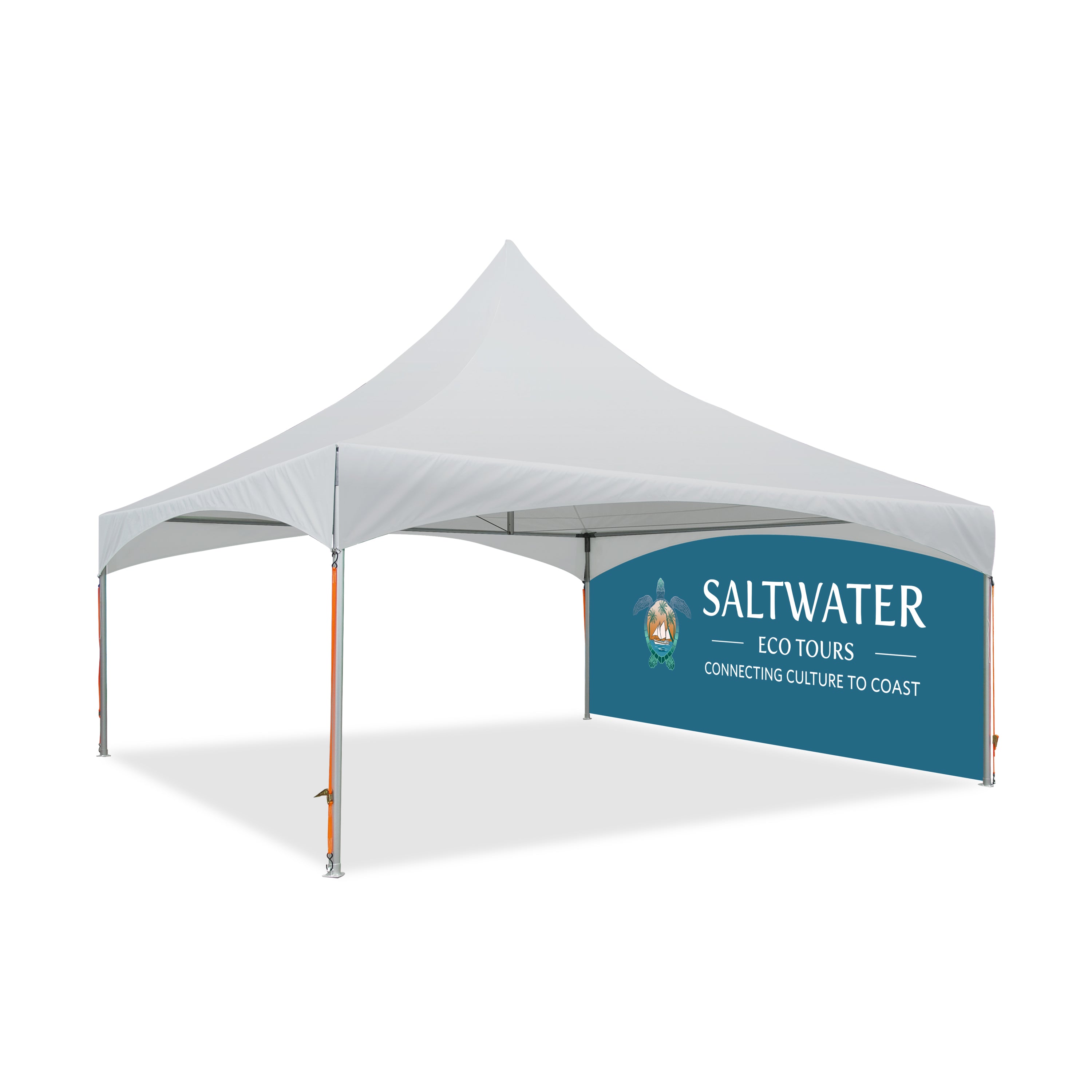 Custom Printed Pavilion 16x16 Wall Single Sided Print