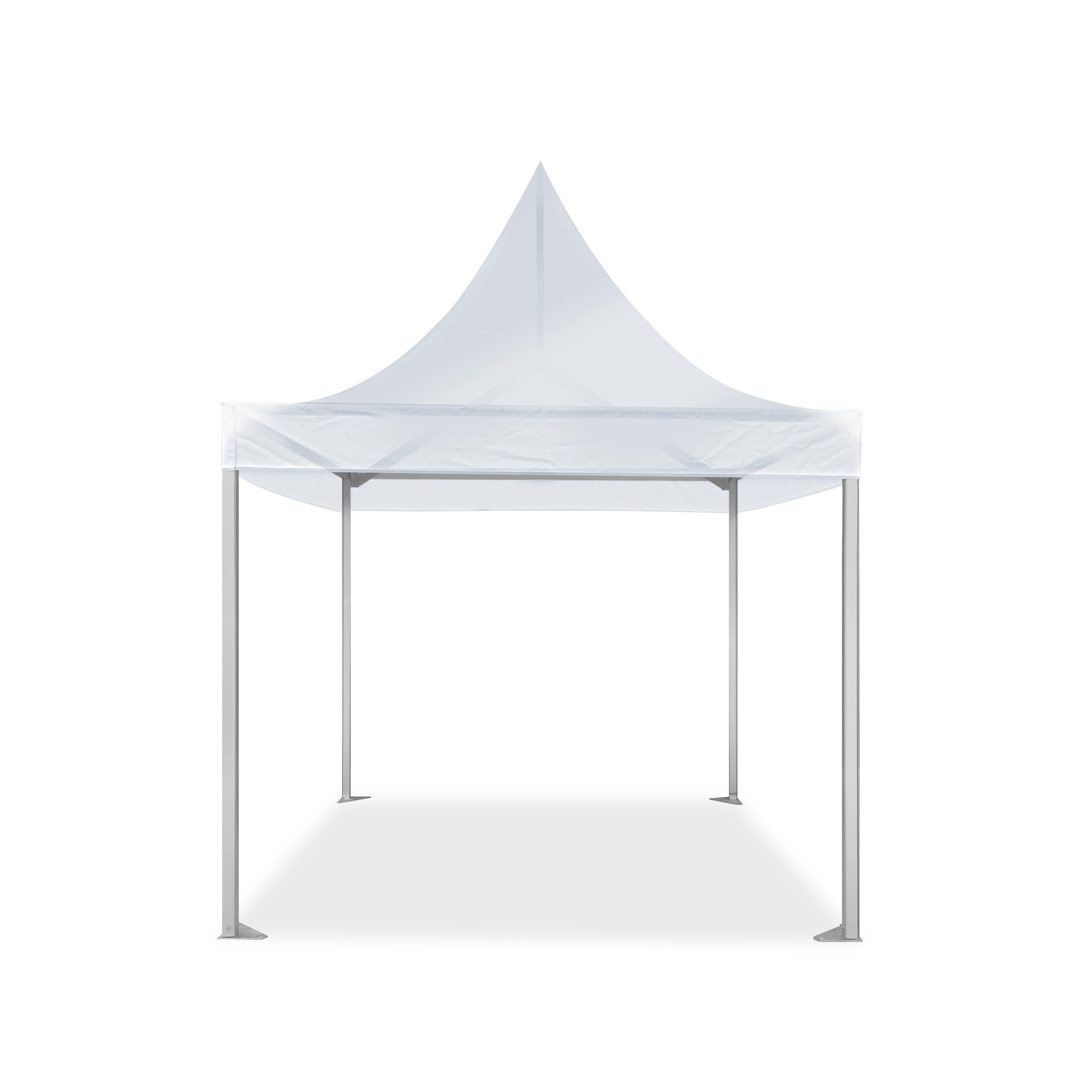 10x10 Pinnacle Semi-Permanent Tent White