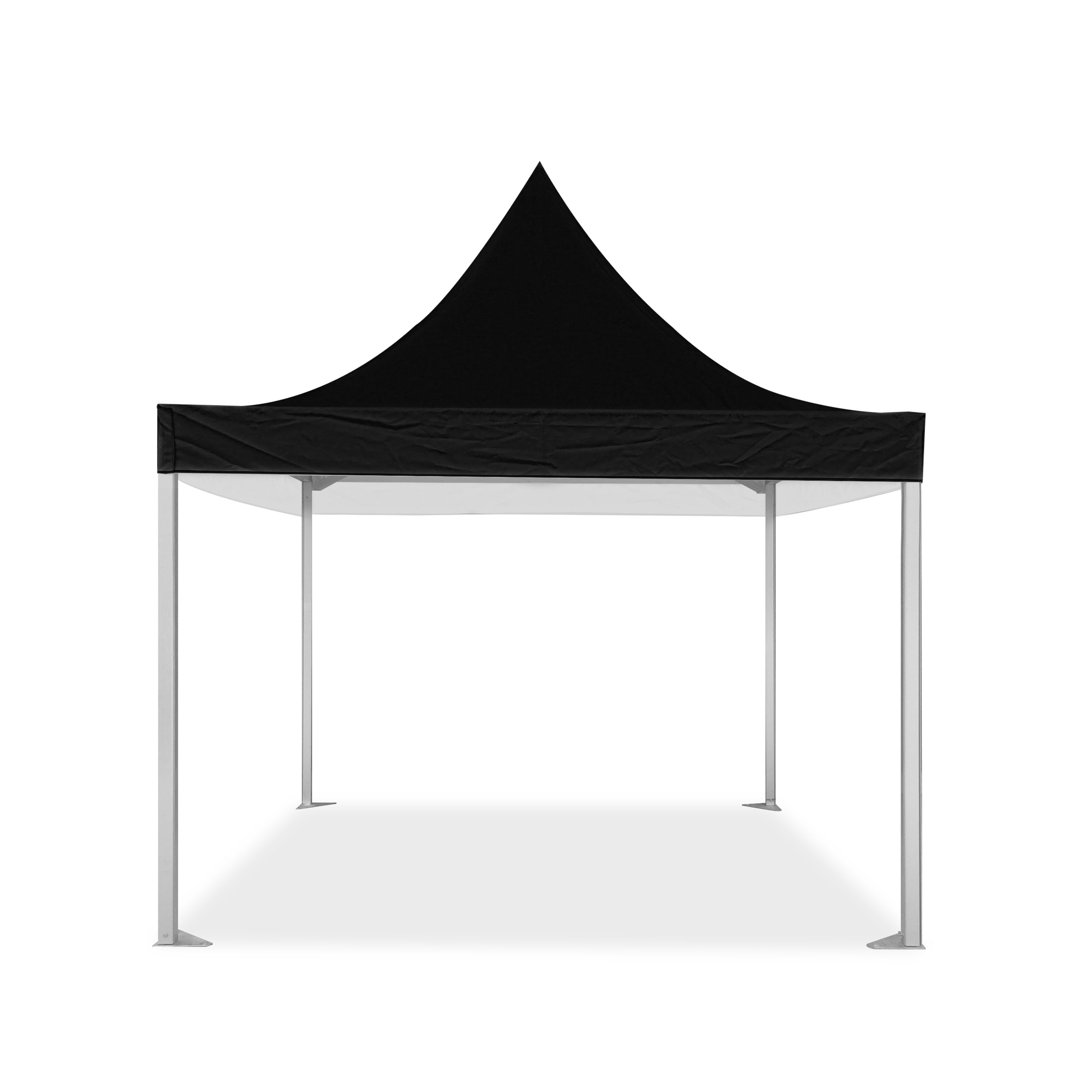 13x13 Pinnacle Semi-Permanent Tent Black