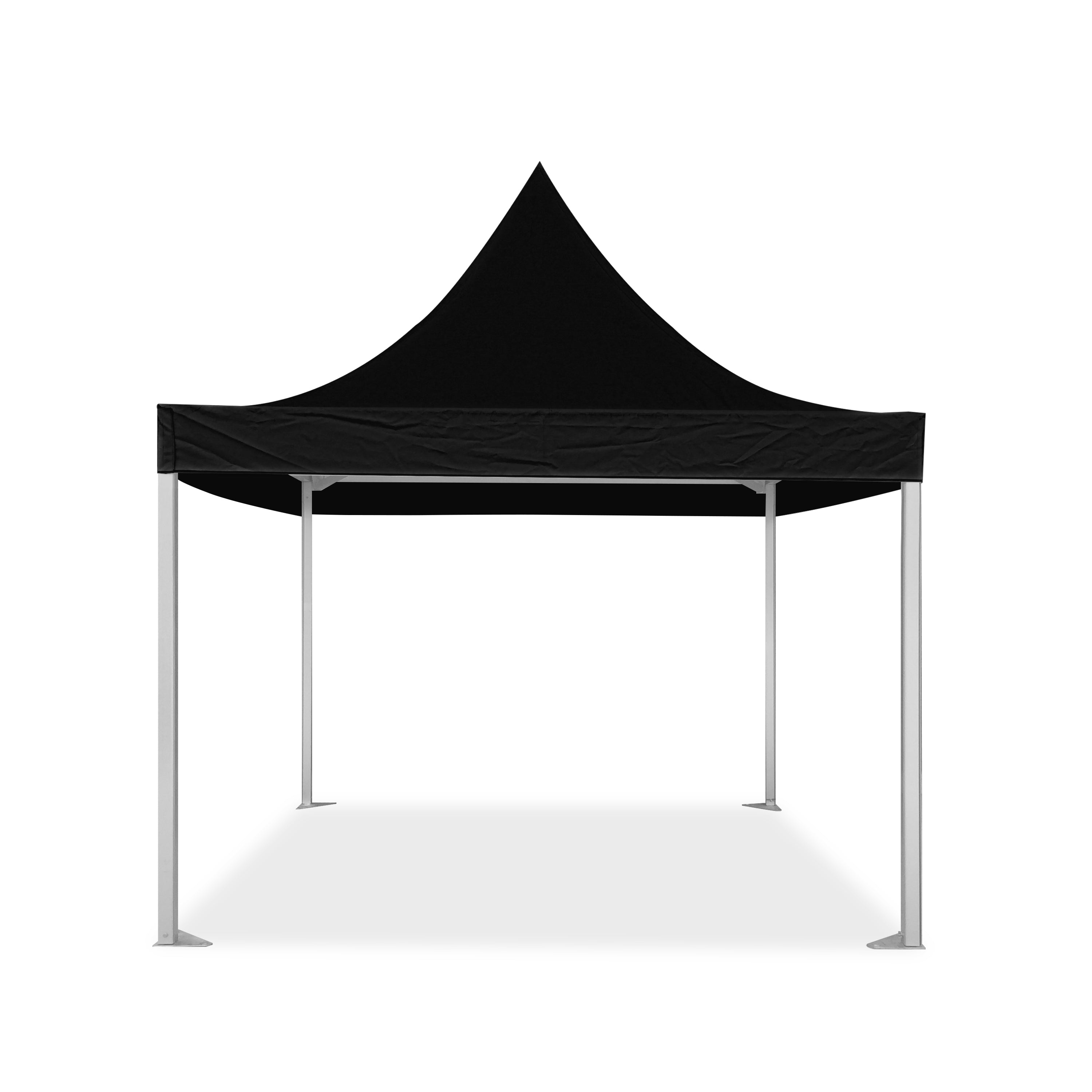 13x13 Pinnacle Semi-Permanent Tent Black
