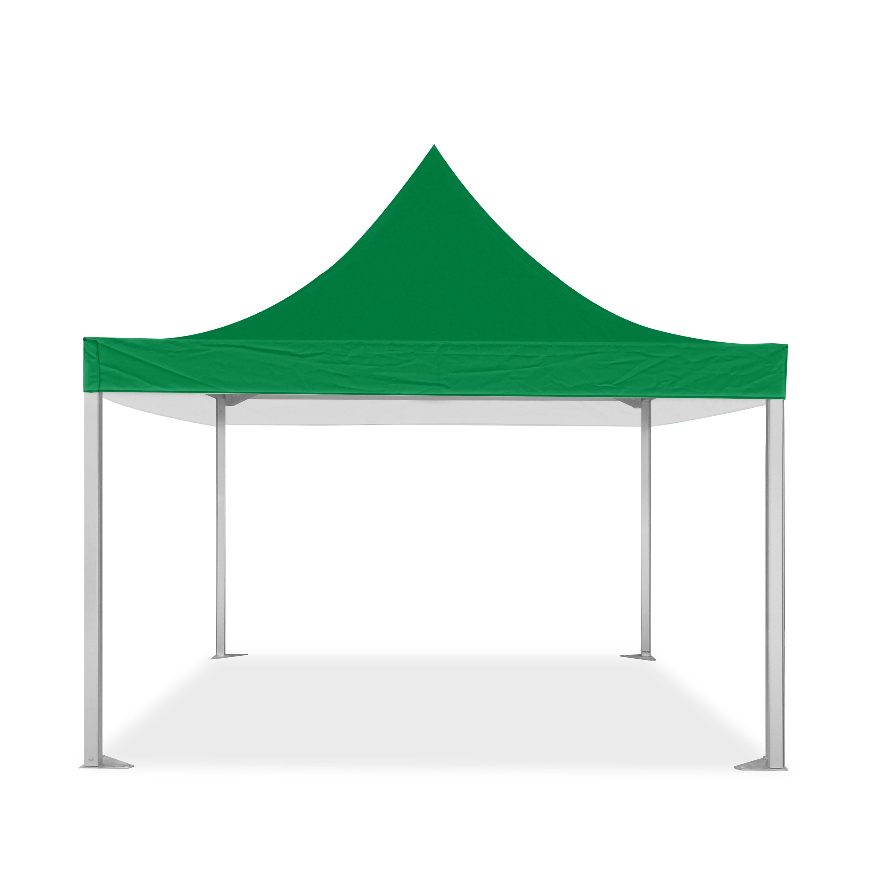16x16 Pinnacle Semi-Permanent Tent Green