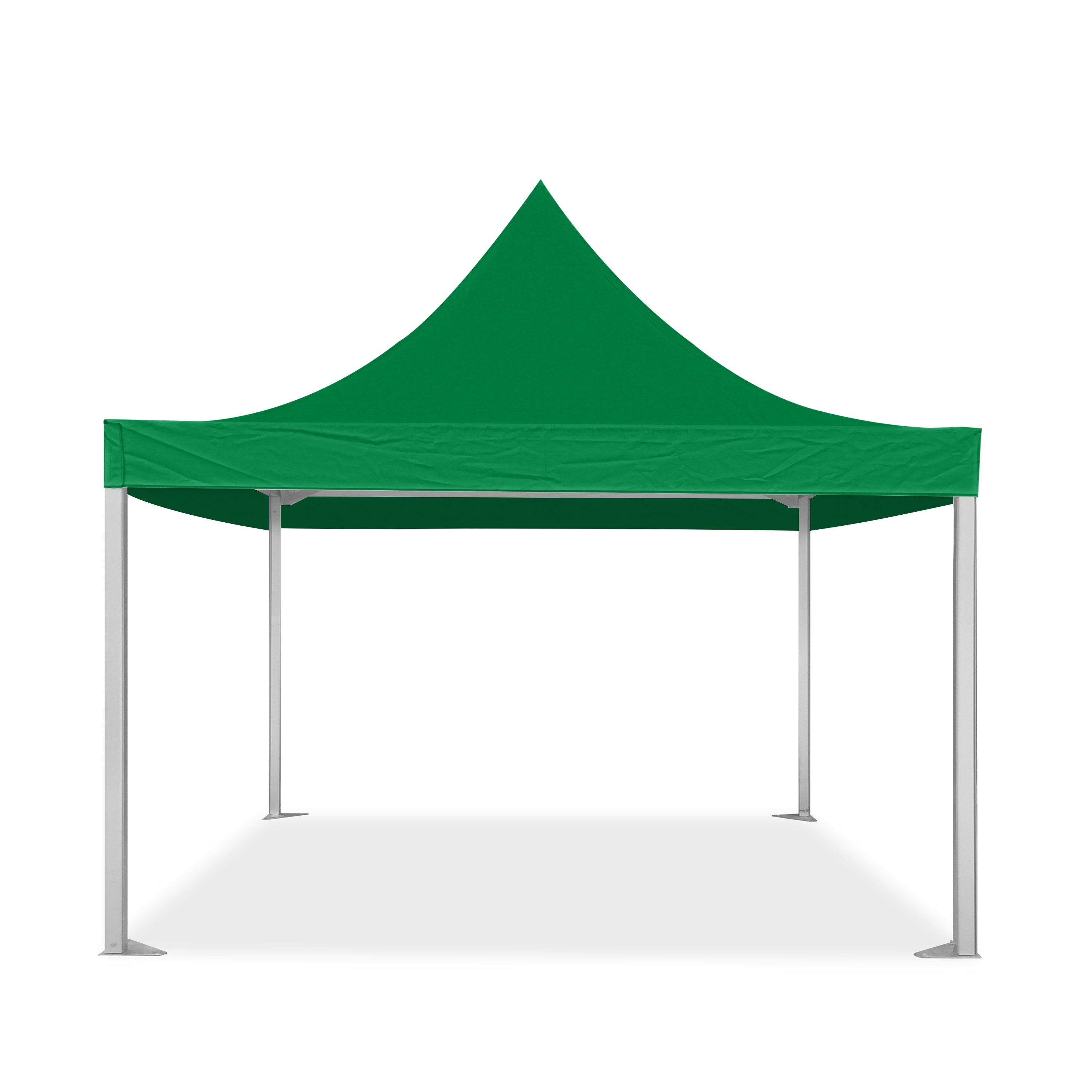 16x16 Pinnacle Semi-Permanent Tent Green