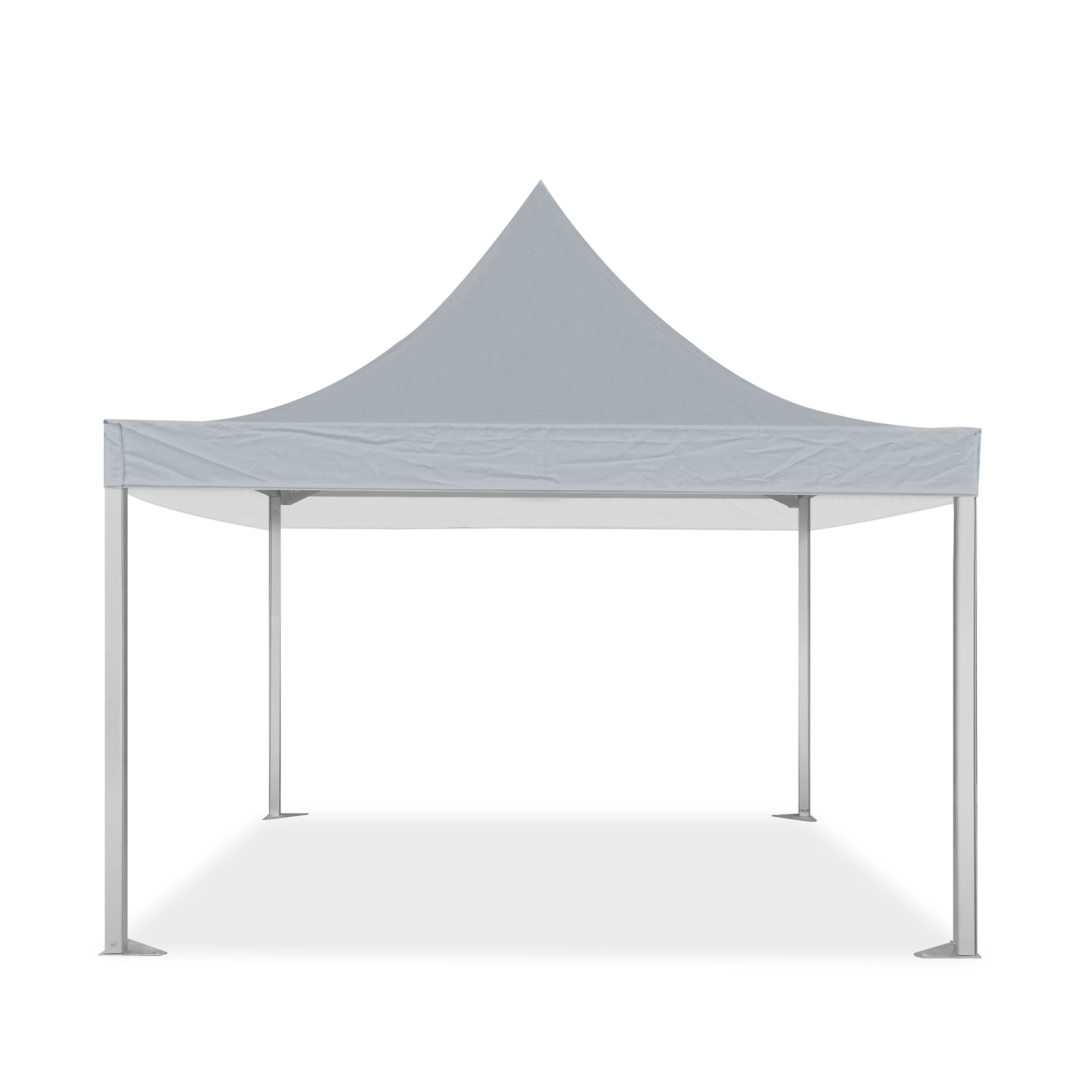 16x16 Pinnacle Semi-Permanent Tent Grey