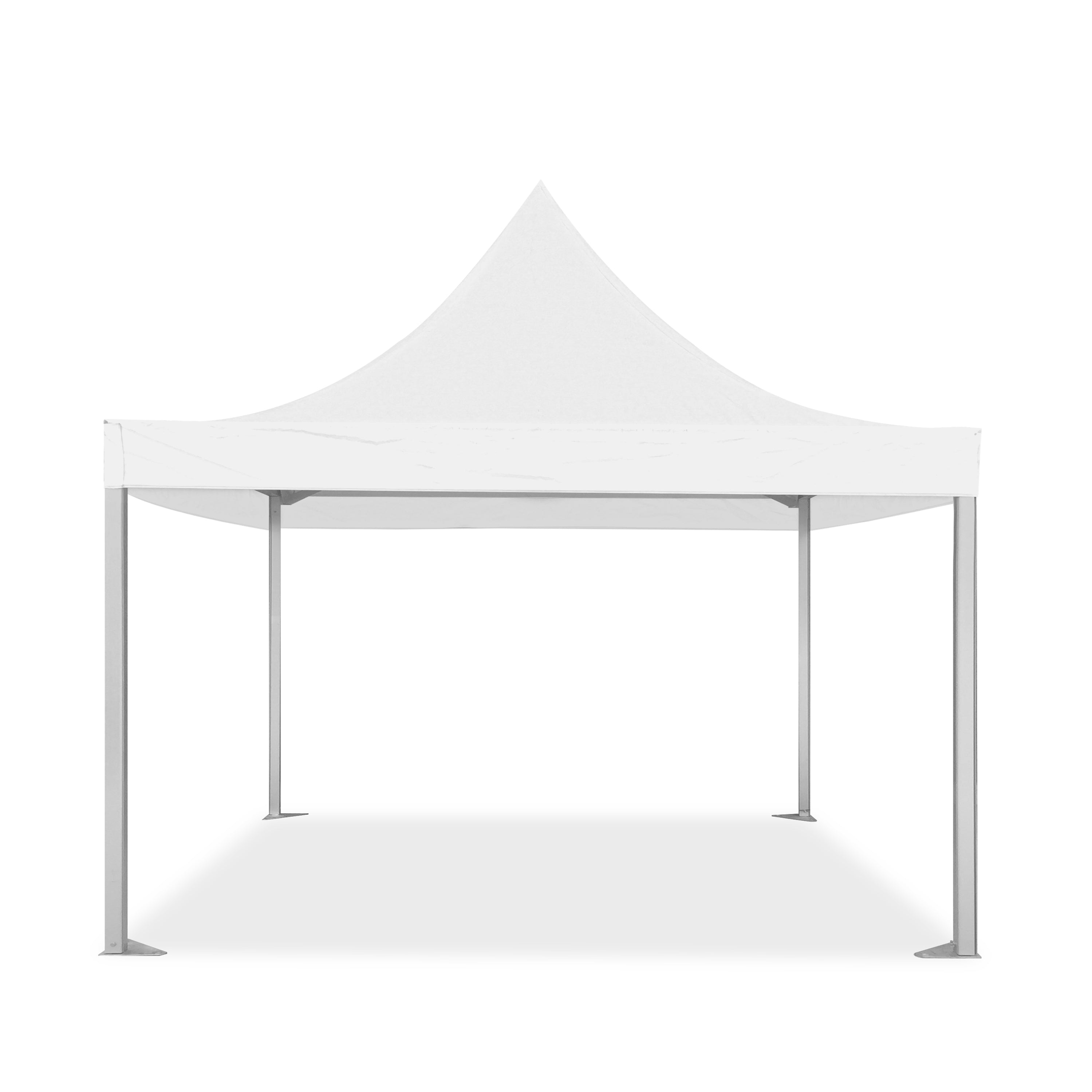 16x16 Pinnacle Semi-Permanent Tent White