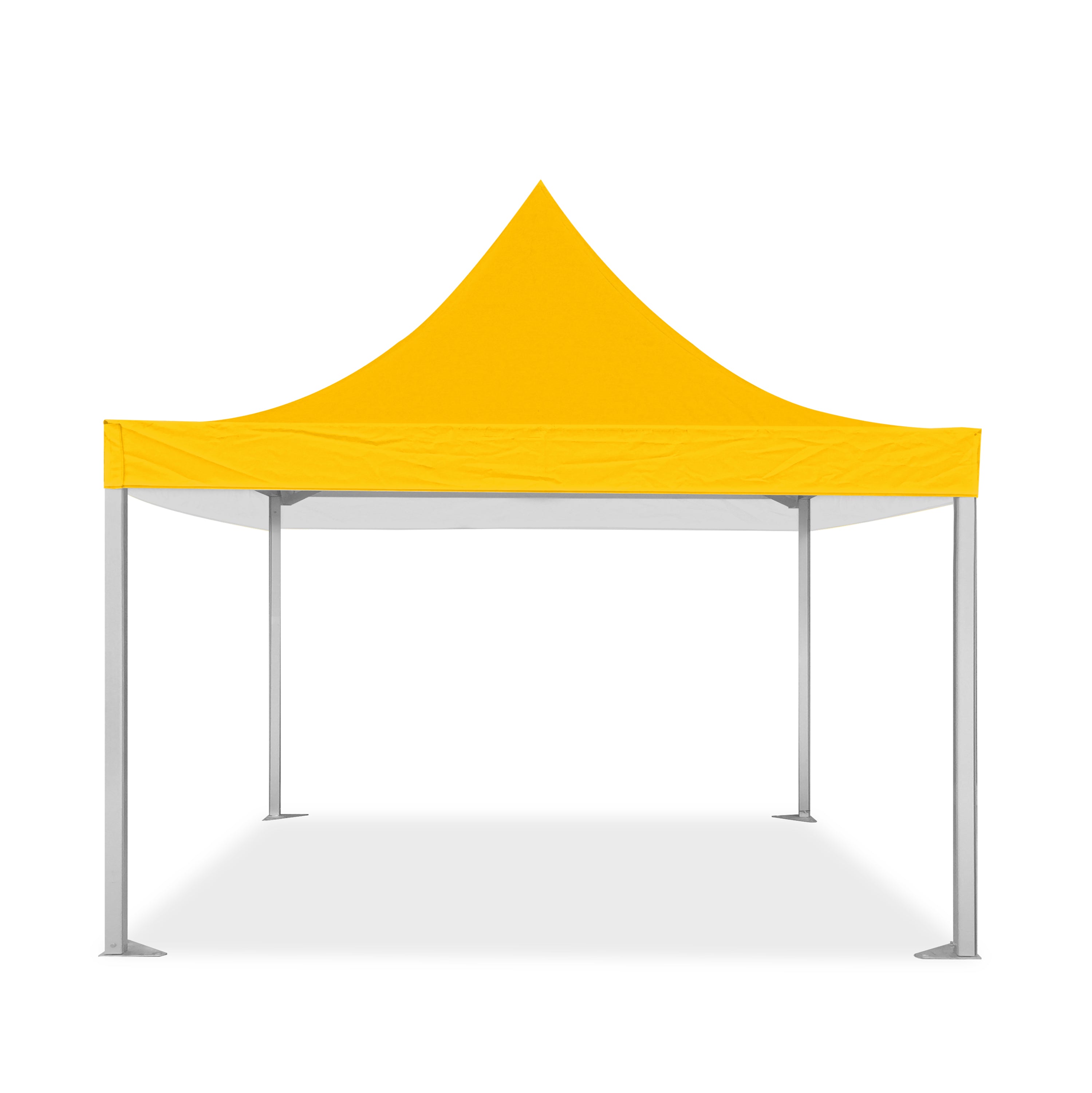 16x16 Pinnacle Semi-Permanent Tent Yellow