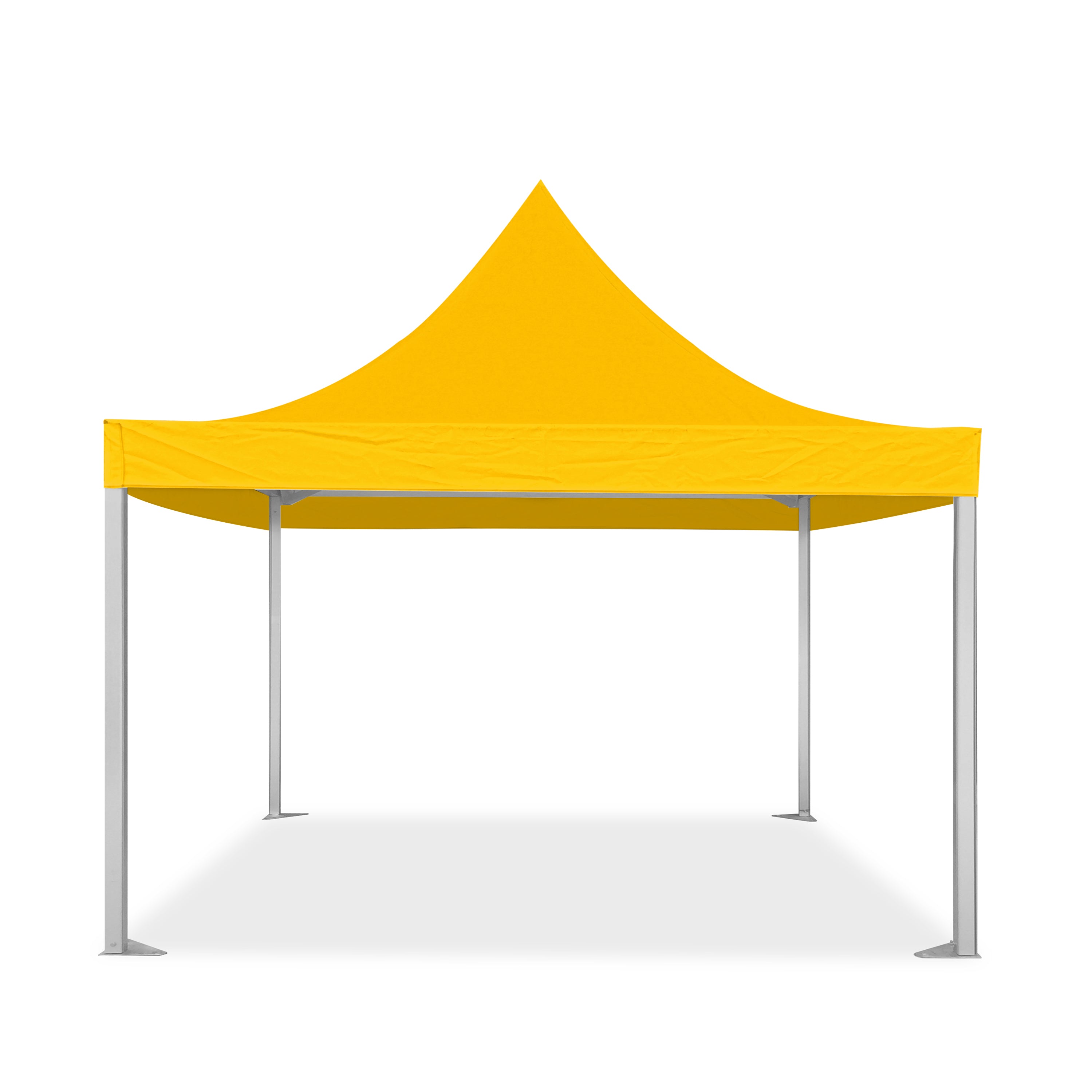 16x16 Pinnacle Semi-Permanent Tent Yellow