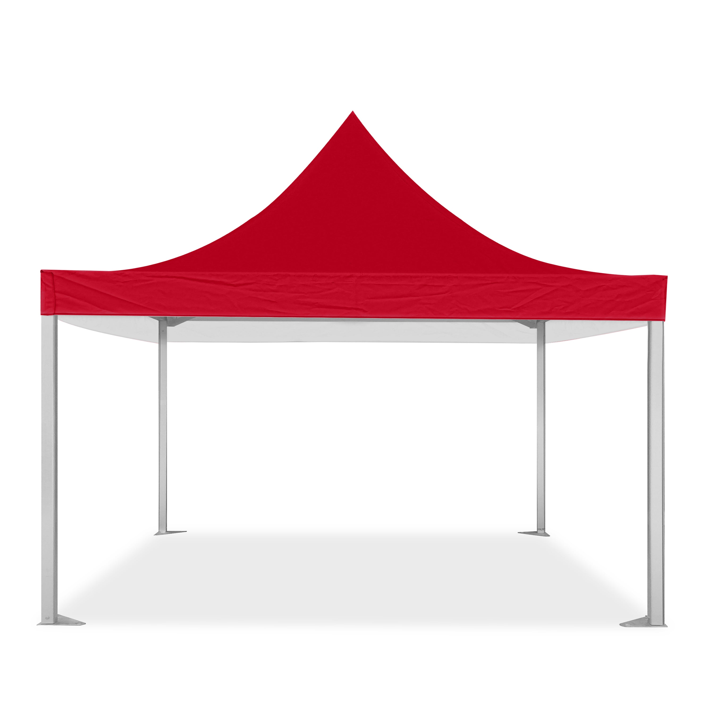 20x20 Pinnacle Semi-Permanent Tent Red