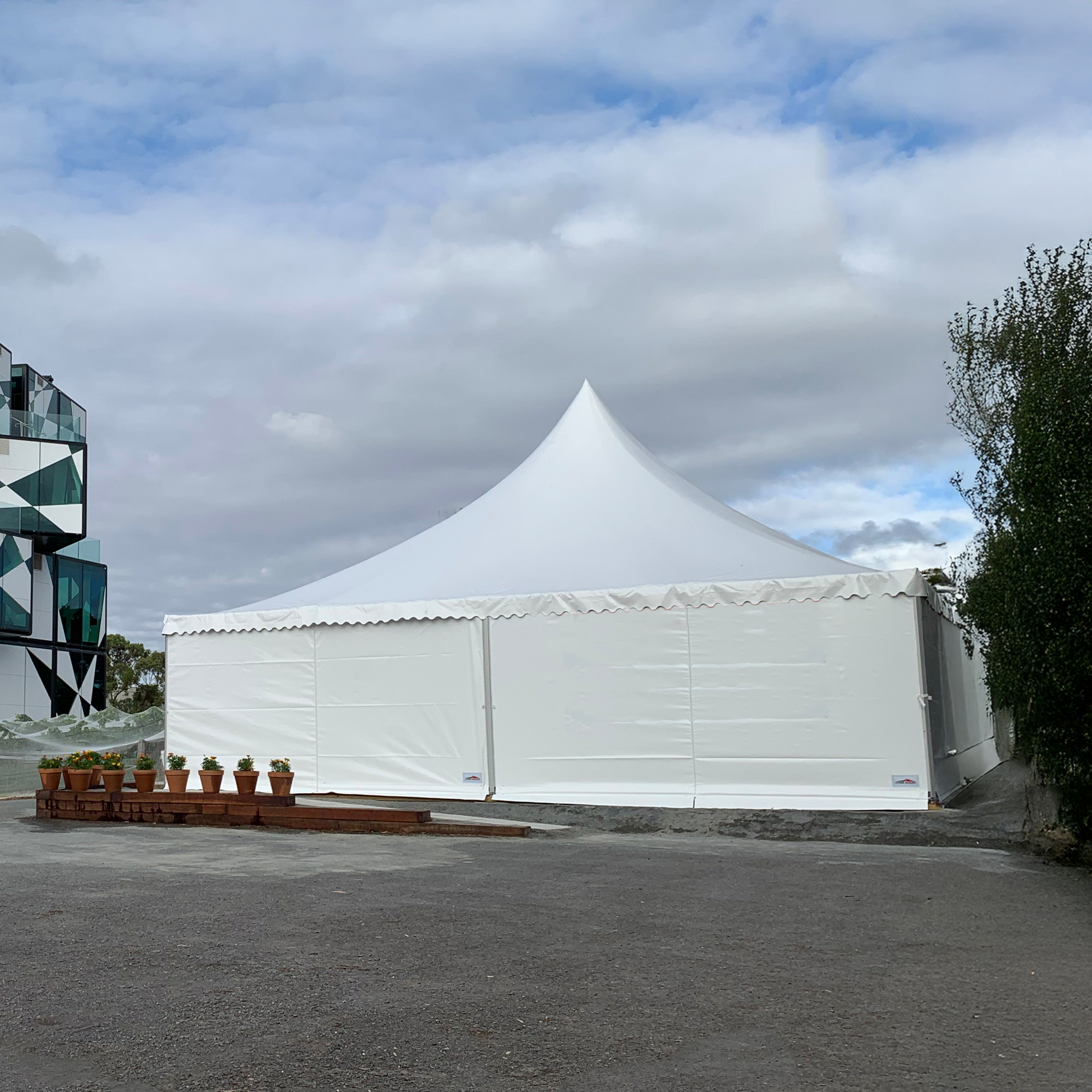 33' x 33' Pinnacle | Semi-Permanent Tents