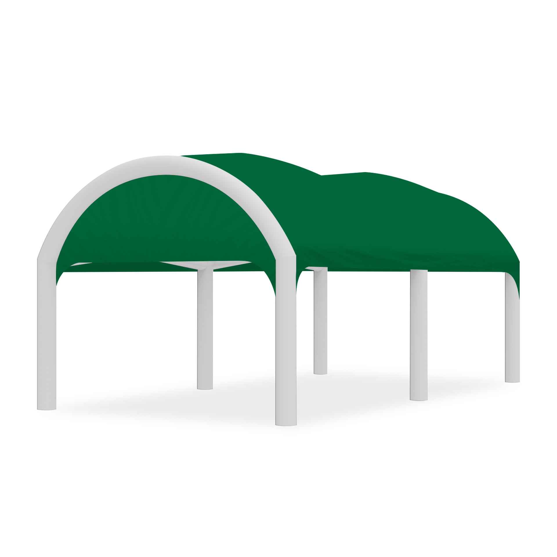 13x20 Polaris High-Pressure Inflatable Tent in Green with White Frame