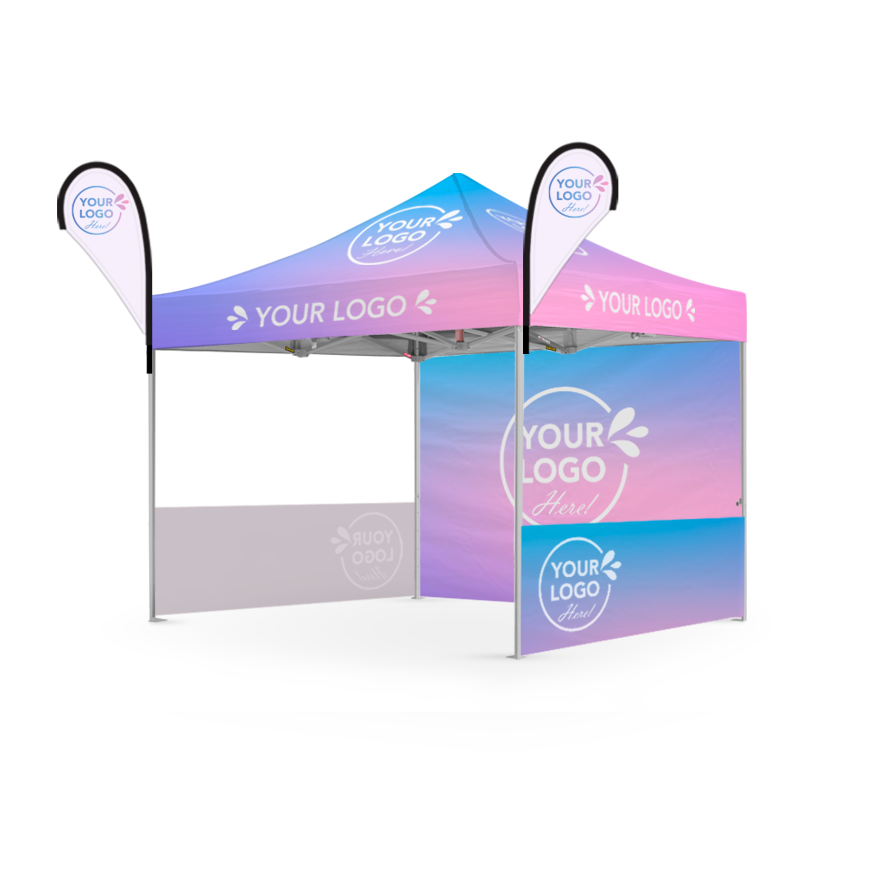 Q8 10x10 Custom Canopy Executive Display Package