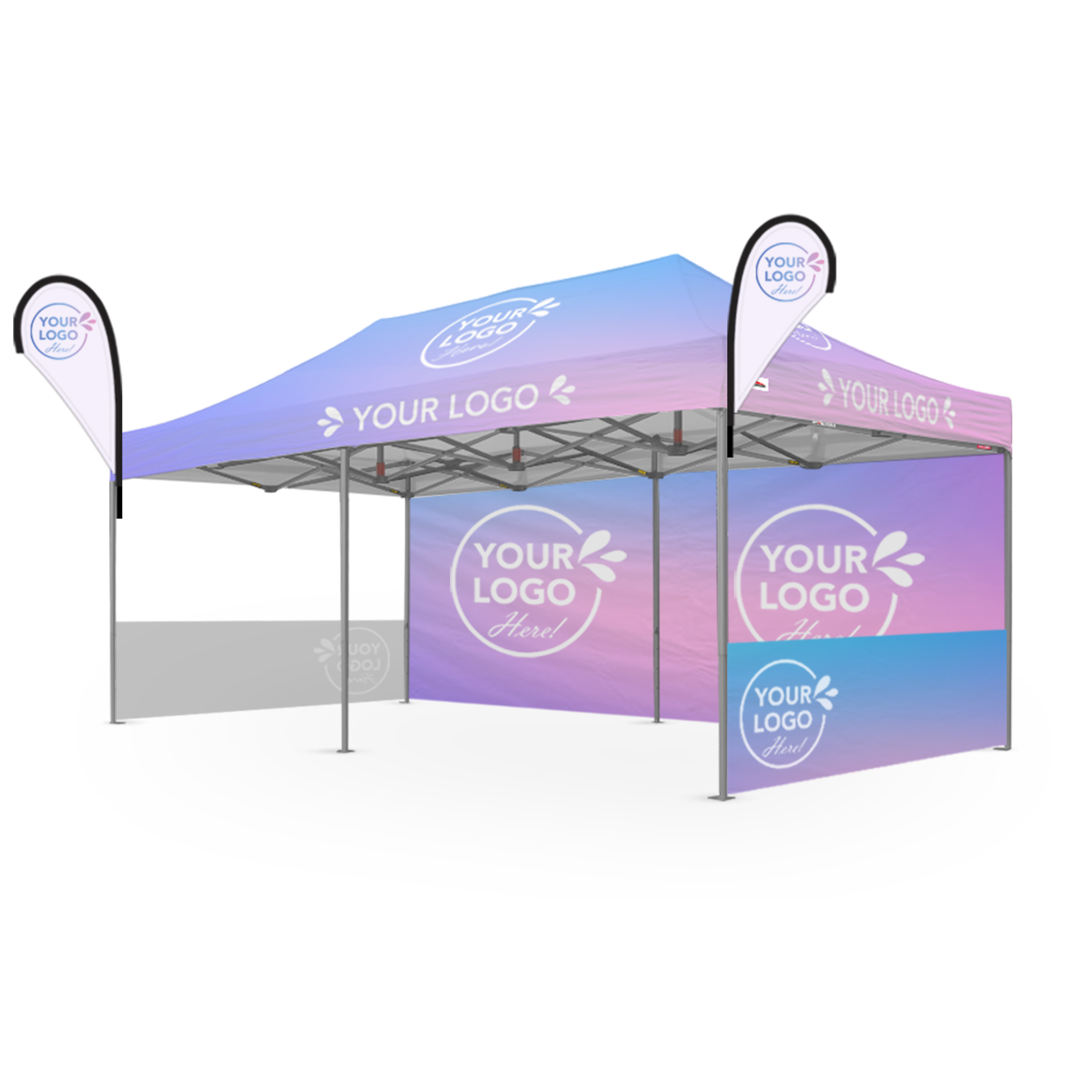 10’ x 20’ Custom Canopy | Executive Display Package