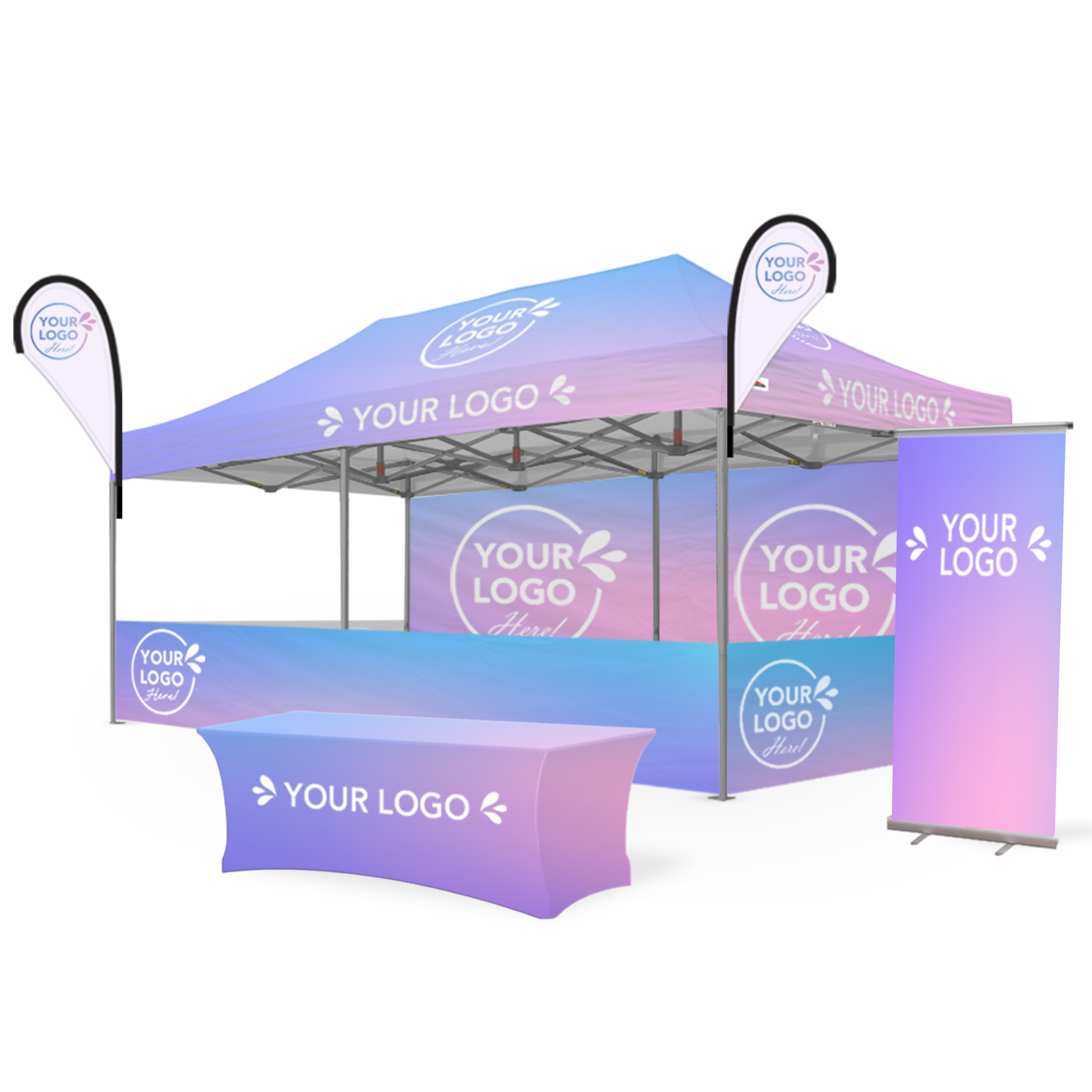 Q8 Range Custom Canopy Tent Package