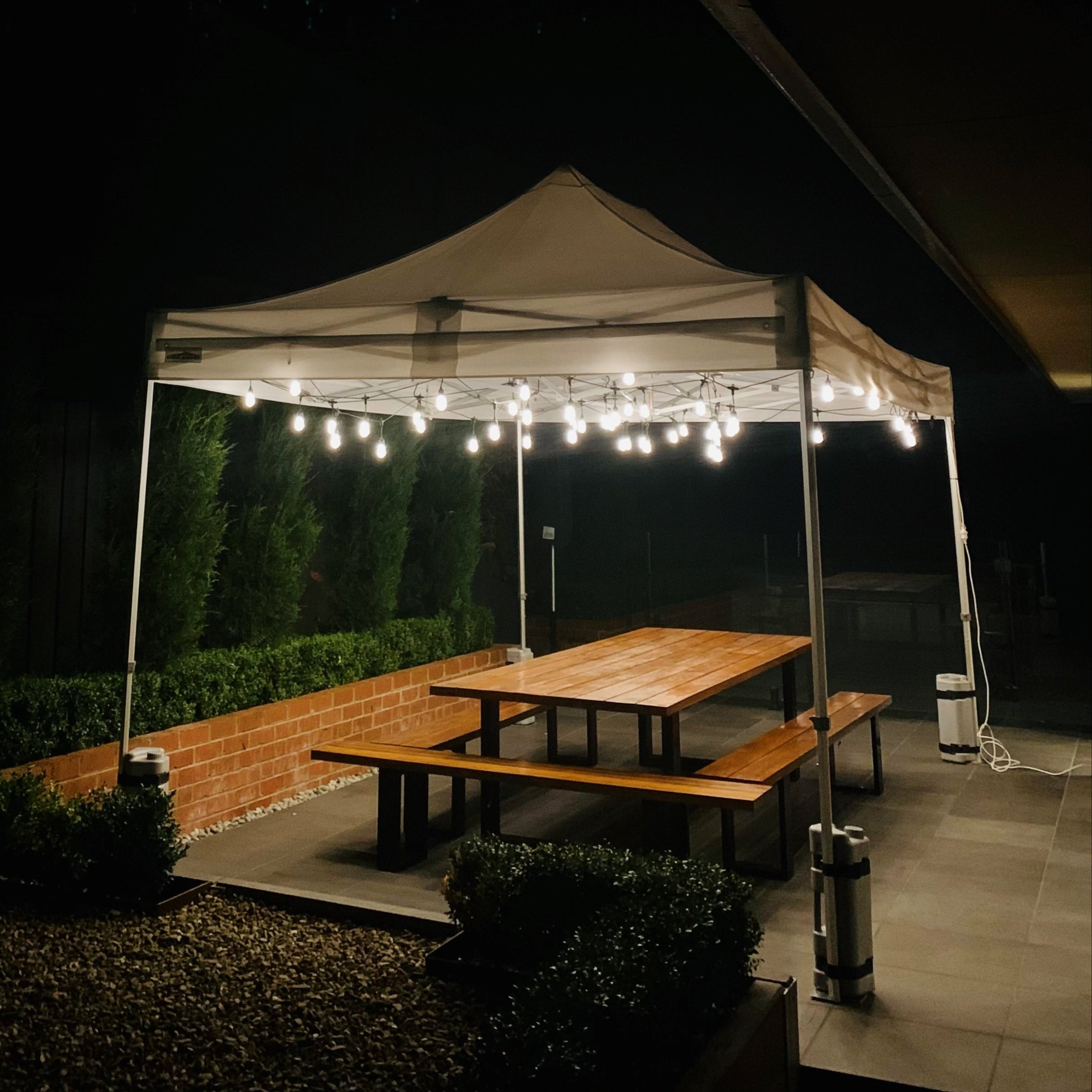 X6 velocity high strength 10x15 canopy tent for Roger Bently