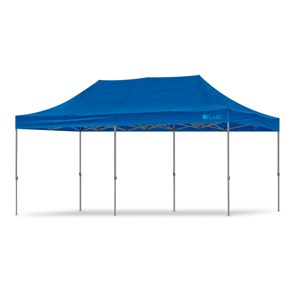 X4 X-trek medium strength 10' x 20' canopy tent in Blue