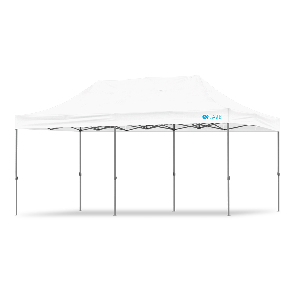 X4 X-trek medium strength 10' x 20' canopy tent in white