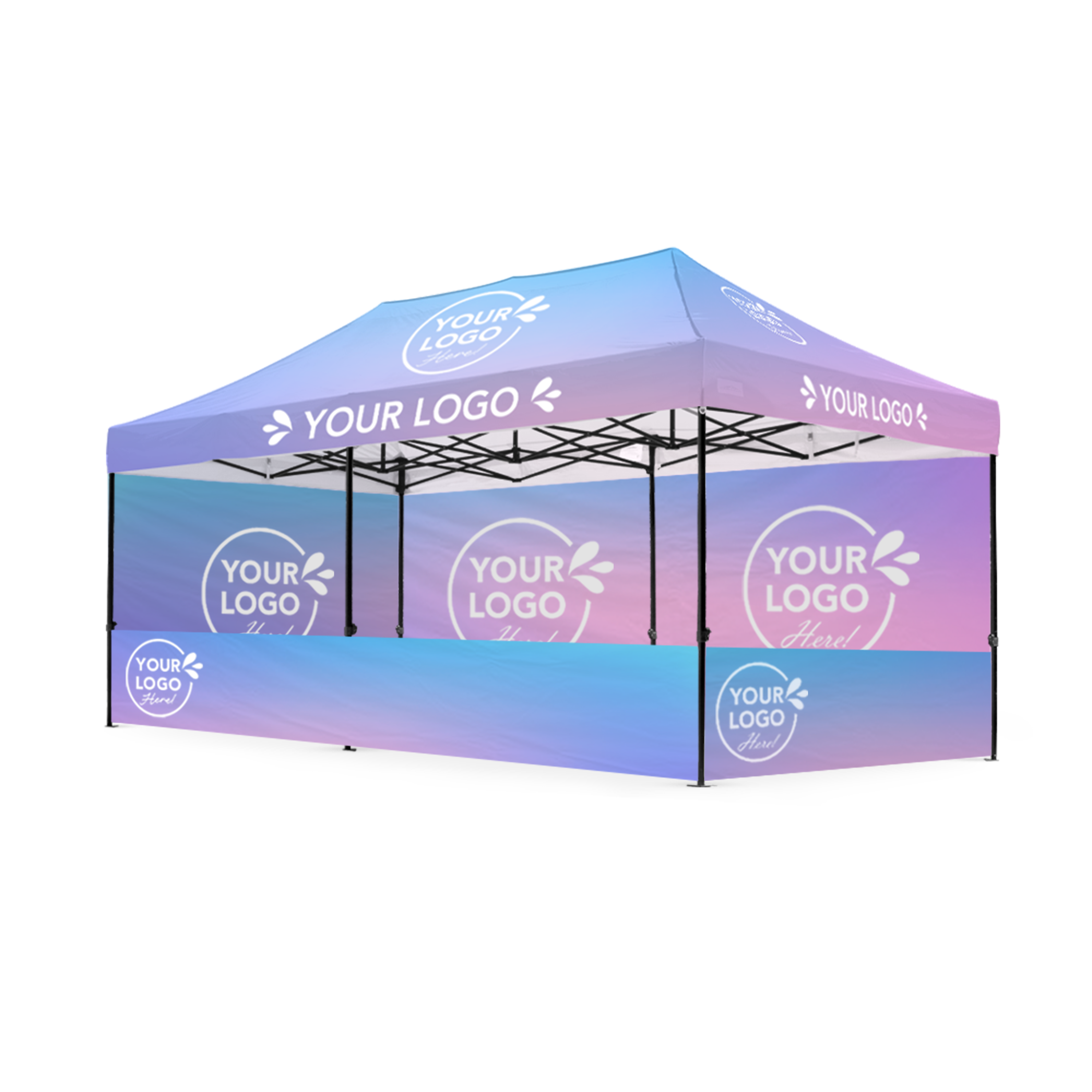 10’ x 20’ Custom Canopy Event Presence Package