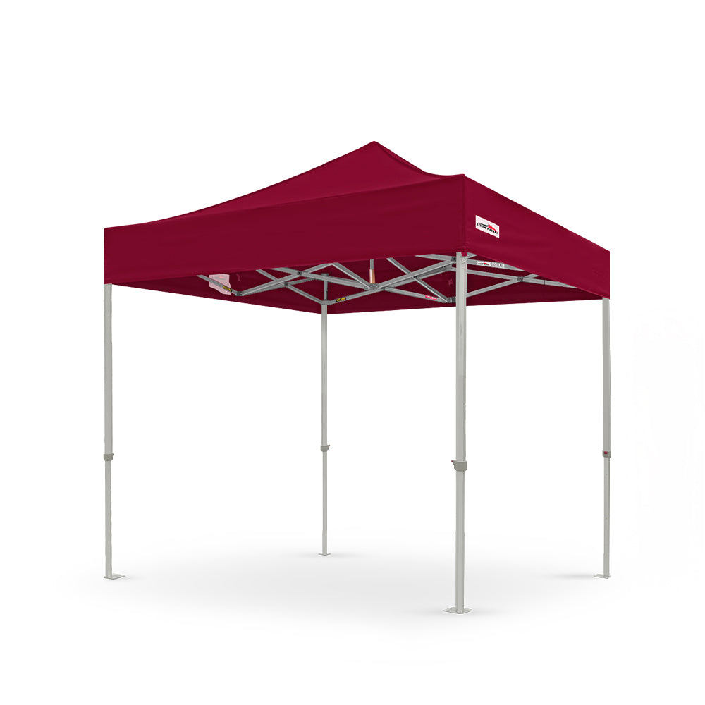 X6 velocity high strength 8' x 8' canopy tent in maroon