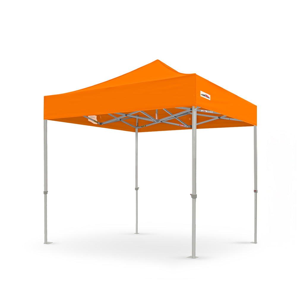 X6 velocity high strength 8' x 8' canopy tent in orange