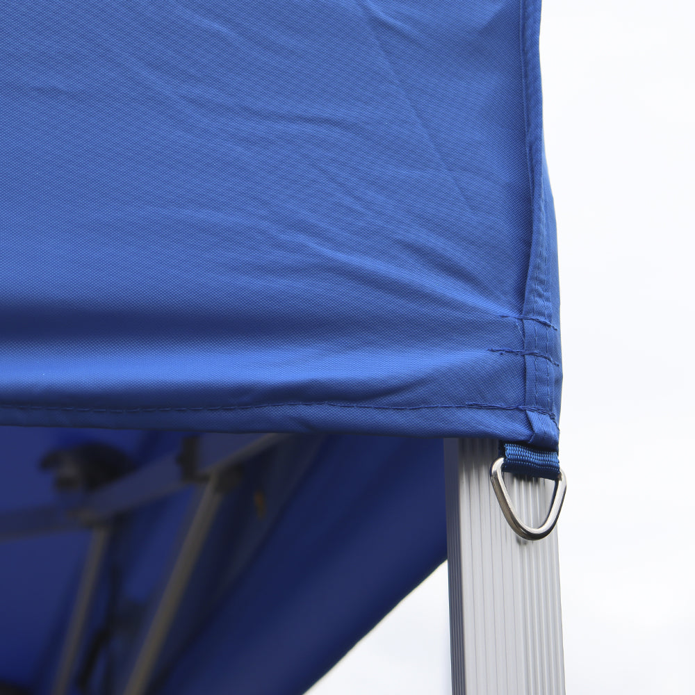 X6 Velocity Canopy with TIE DOWN POINT Included on each corner to help secure it firmly to the ground to increase outdoor stability in various weather conditions.