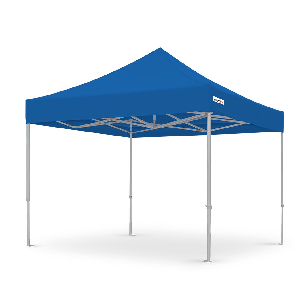 X6 velocity high strength 10x10 canopy tent in blue