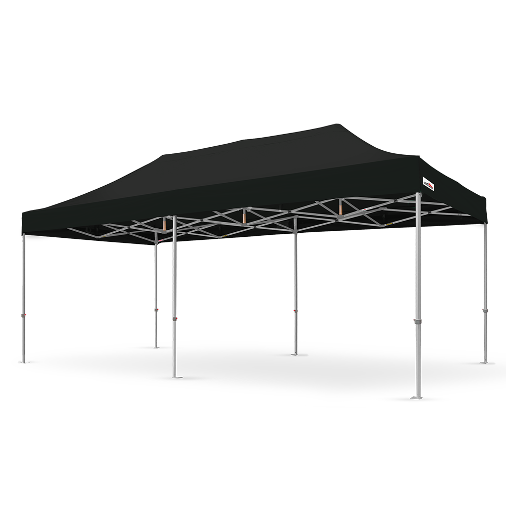 X6 velocity high strength 10x20 canopy tent in black