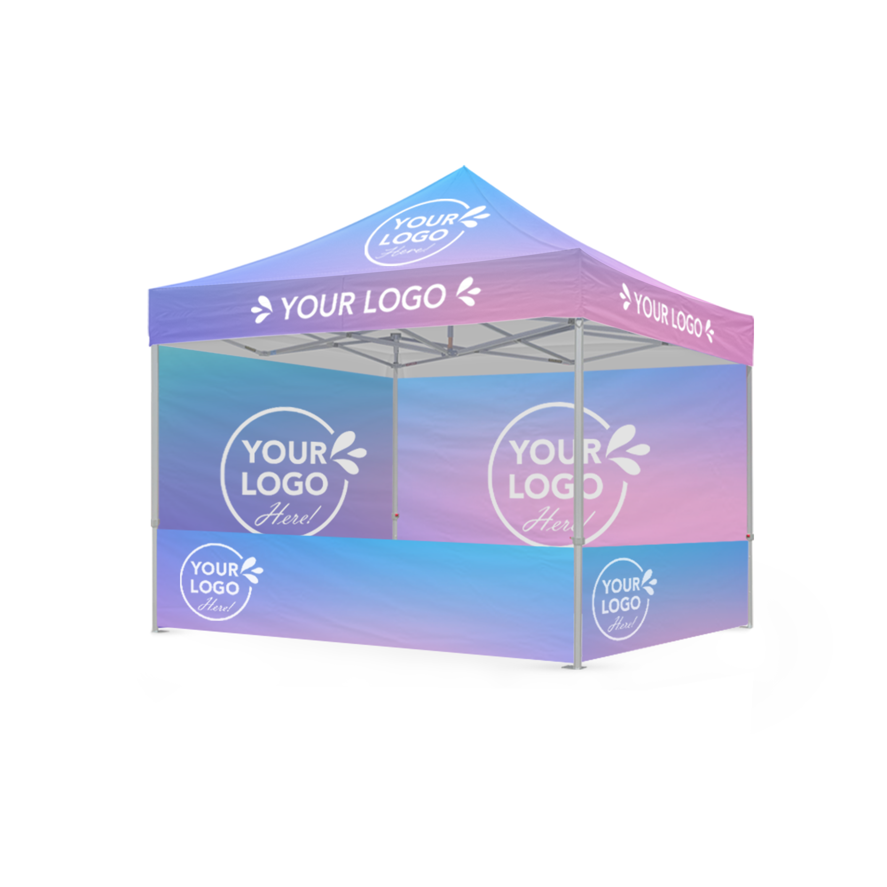 X6 10x10 Custom Canopy Event Presence Package