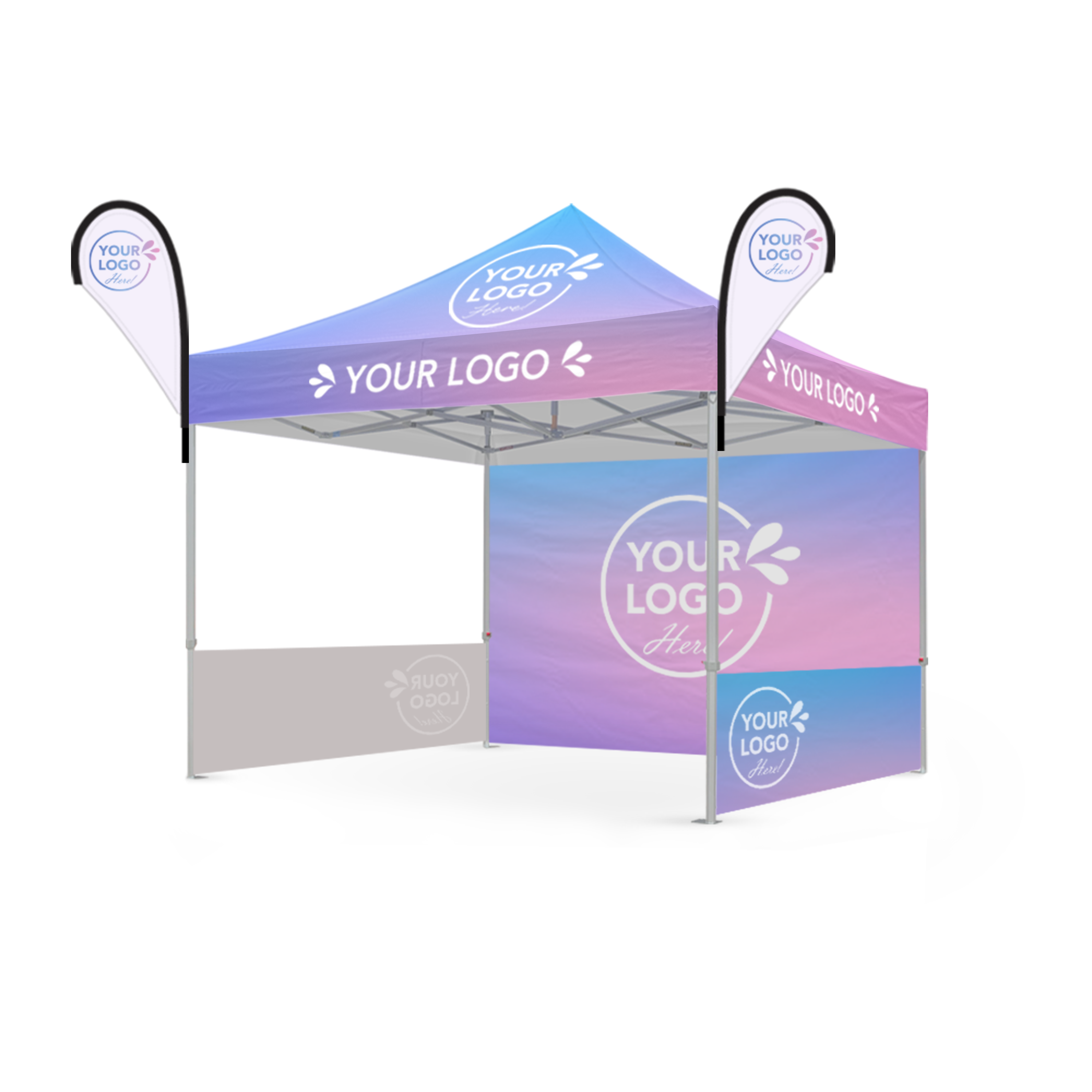 X6 10x10 Custom Canopy Executive Display Package
