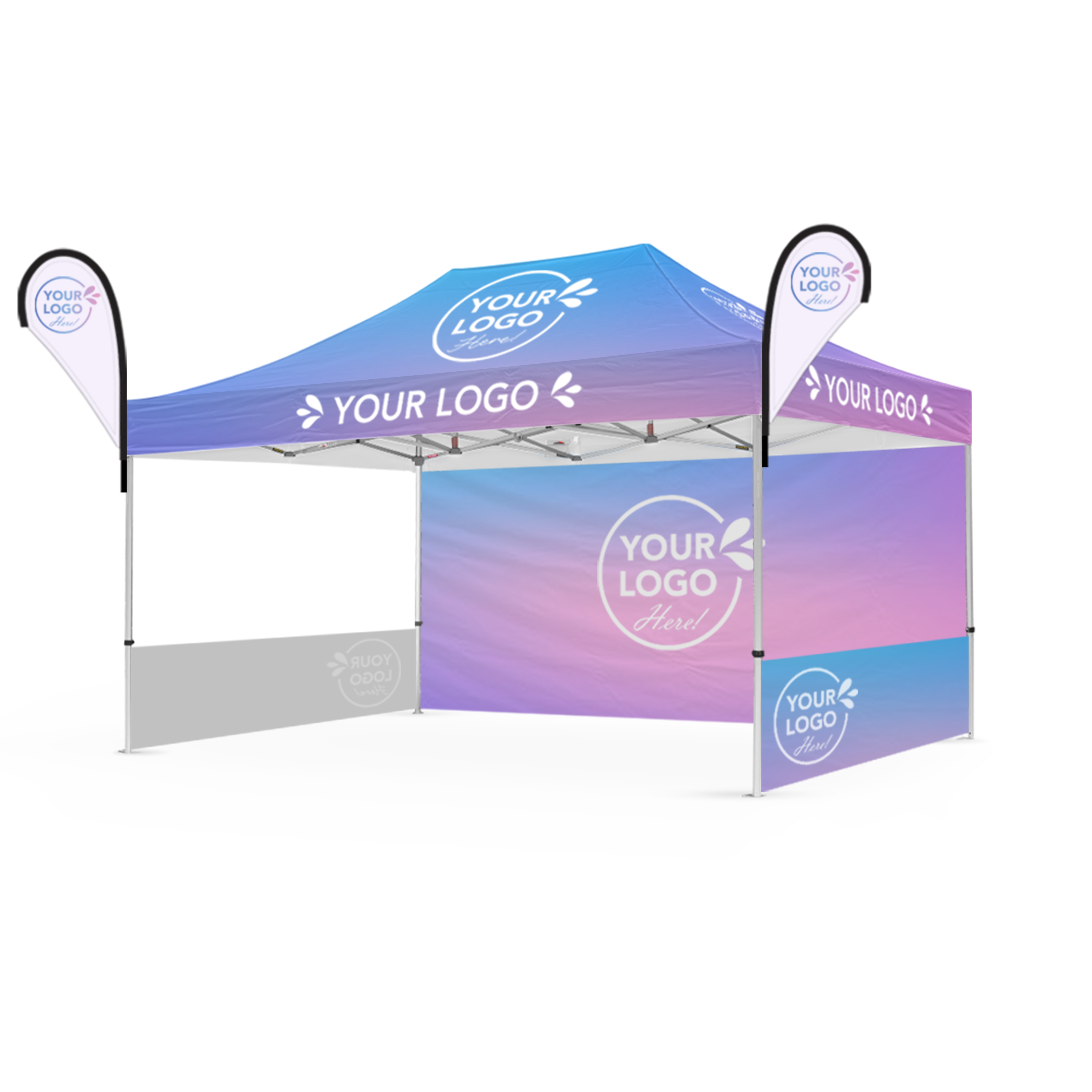 10’ x 15’ Custom Canopy | Executive Display Package