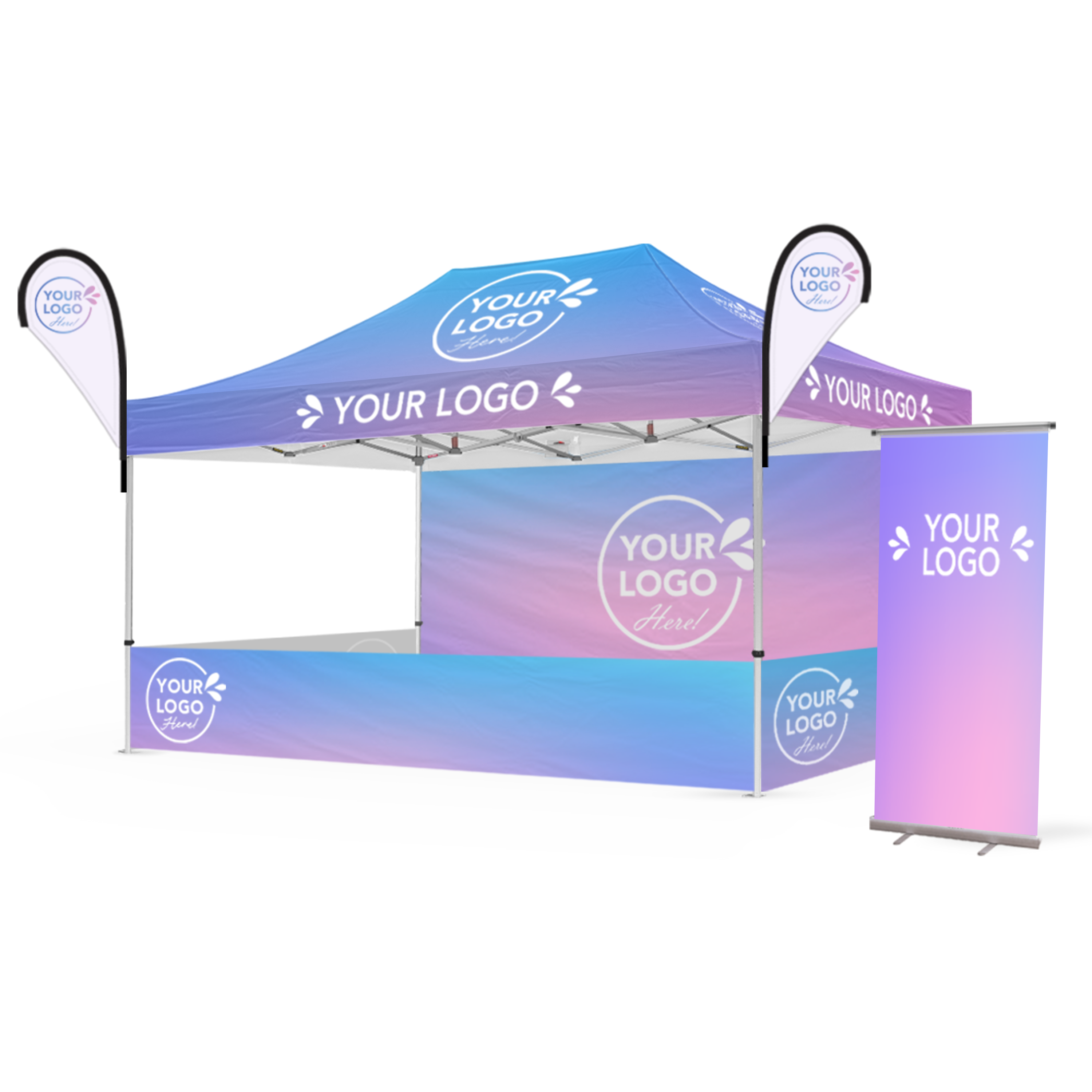 10’ x 15’ Custom Canopy | Complete Event Package