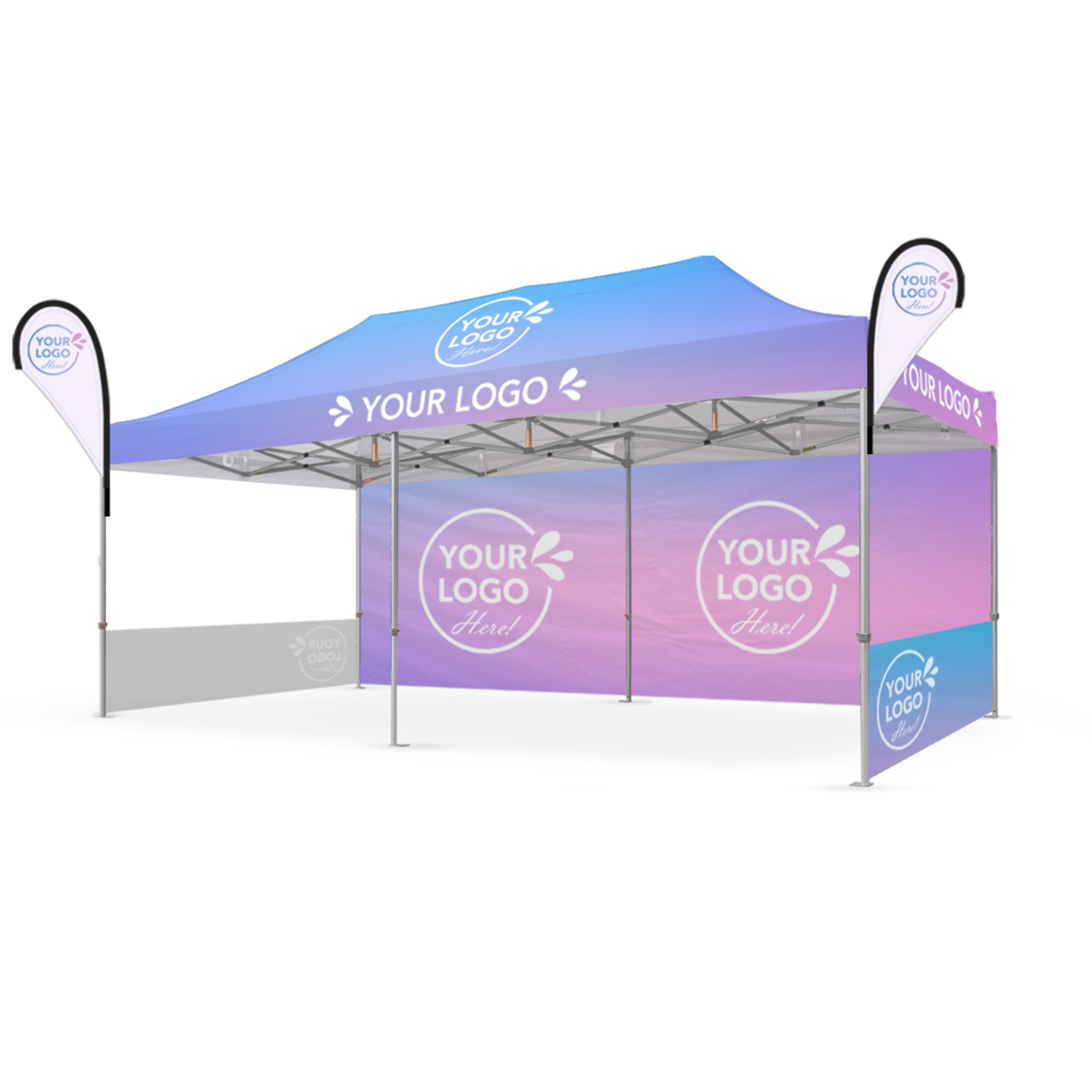 10’ x 20’ Custom Canopy | Executive Display Package