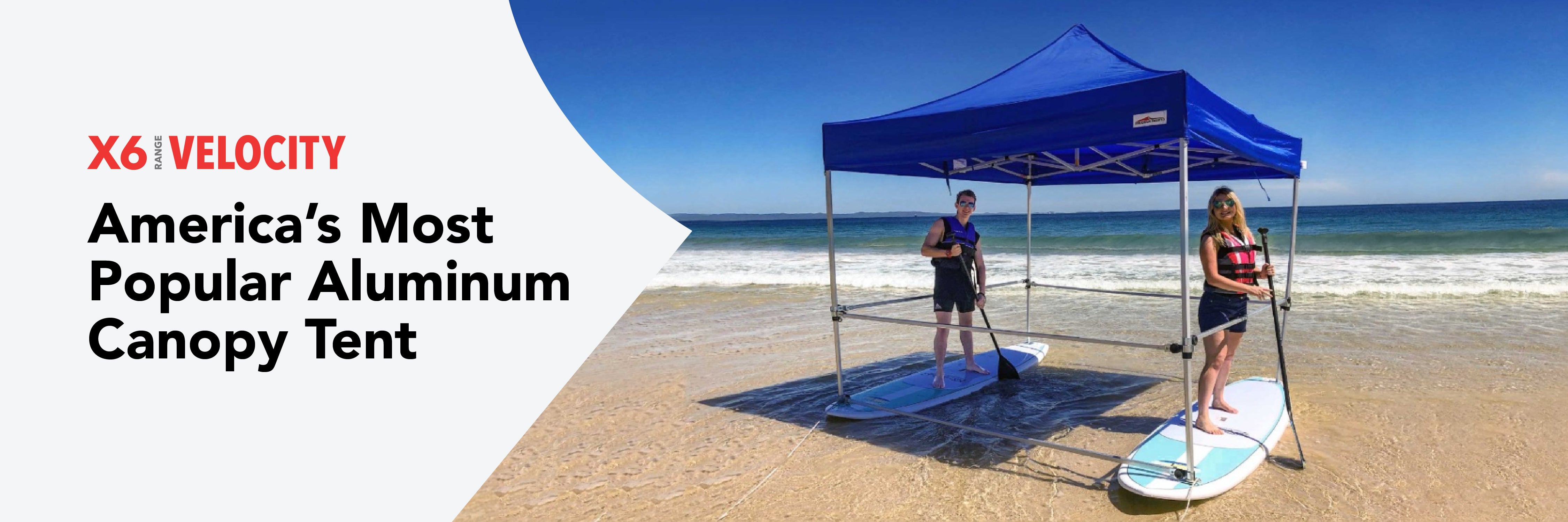 X6 VELOCITY aluminum canopy tent