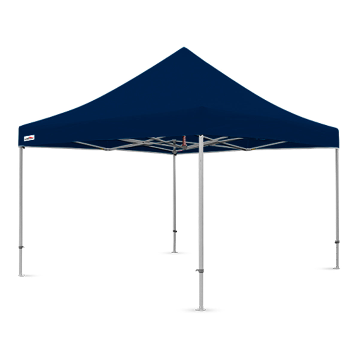 Ocean blue 13x13 ft X7 Tectonic canopy featuring an all-aluminum frame and long 29-inch leg extensions.