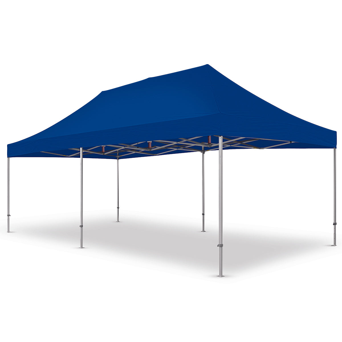 Large blue 13x26 ft pop-up canopy tent with a durable aluminum frame