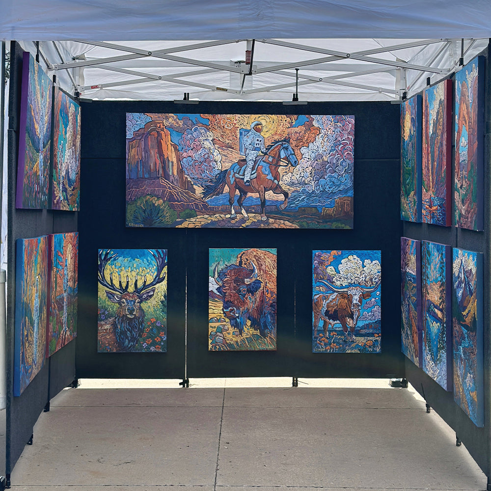 Art Show Canopy | X7 Tectonic