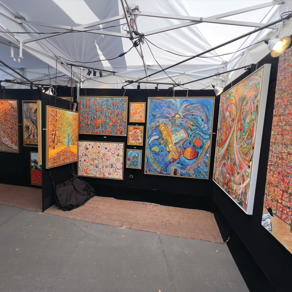 Art Show Canopy | X7 Tectonic