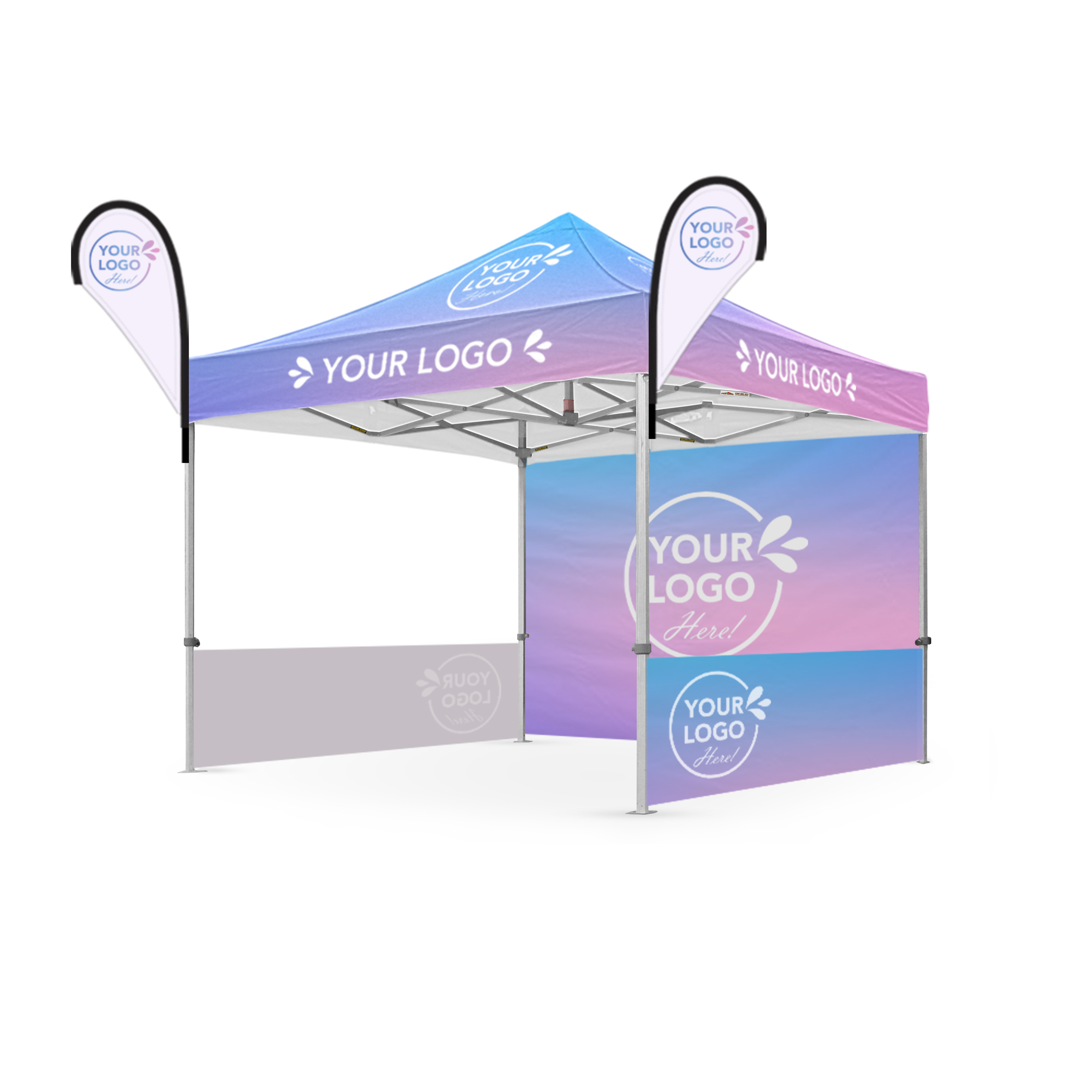 X7 10x10 Custom Canopy Executive Display Package