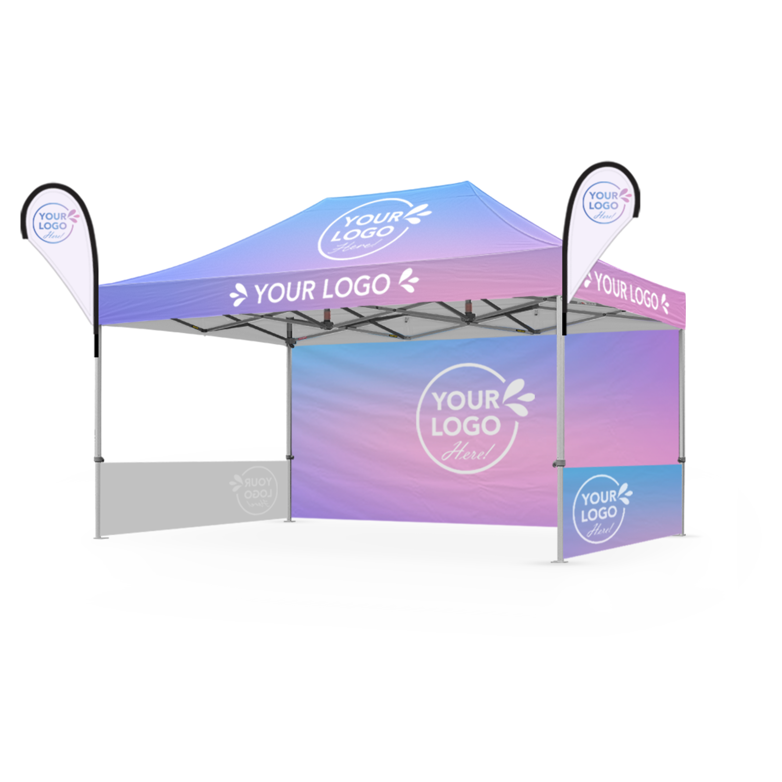10’ x 15’ Custom Canopy | Executive Display Package