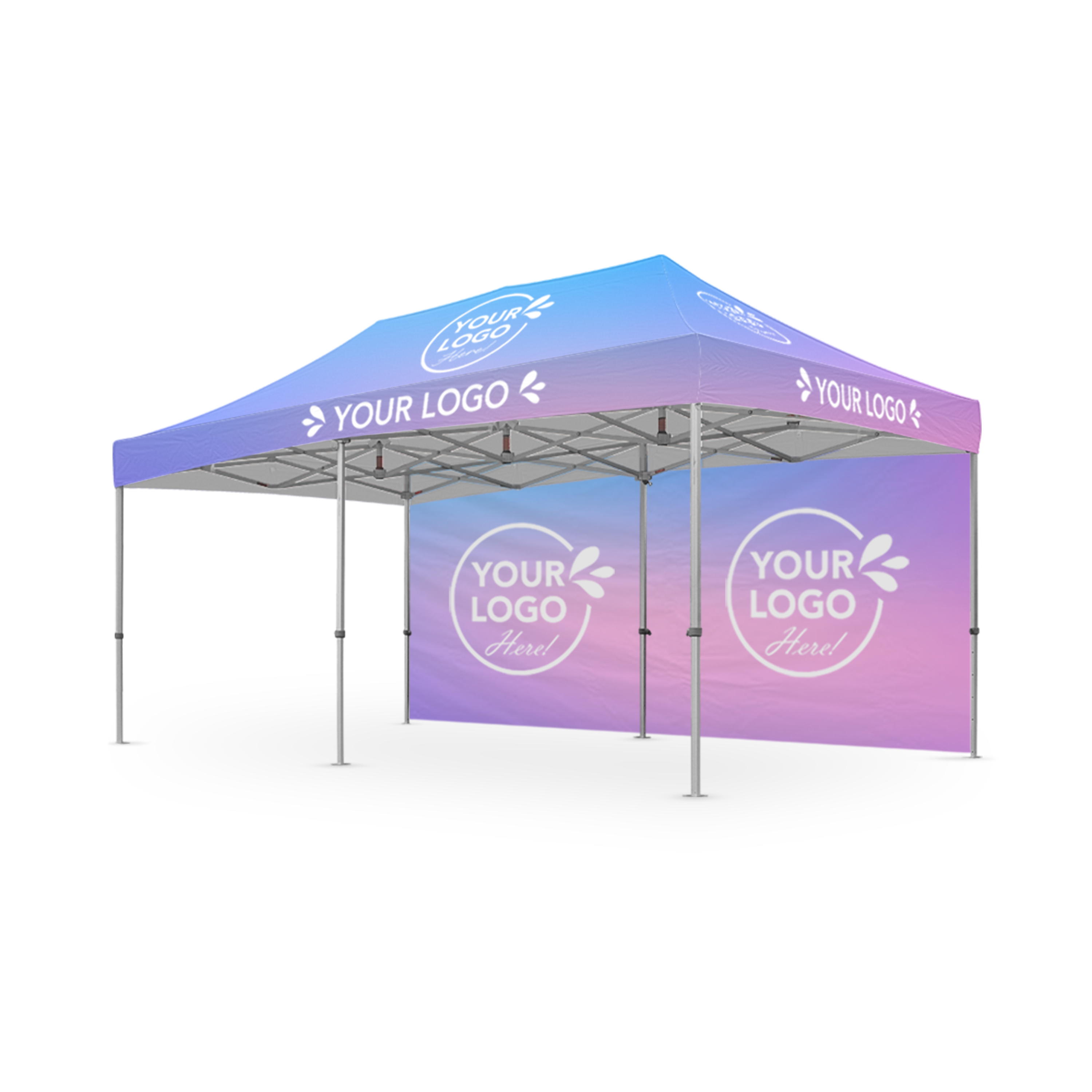 10’ x 20’ Custom Canopy | Backdrop Boost Package
