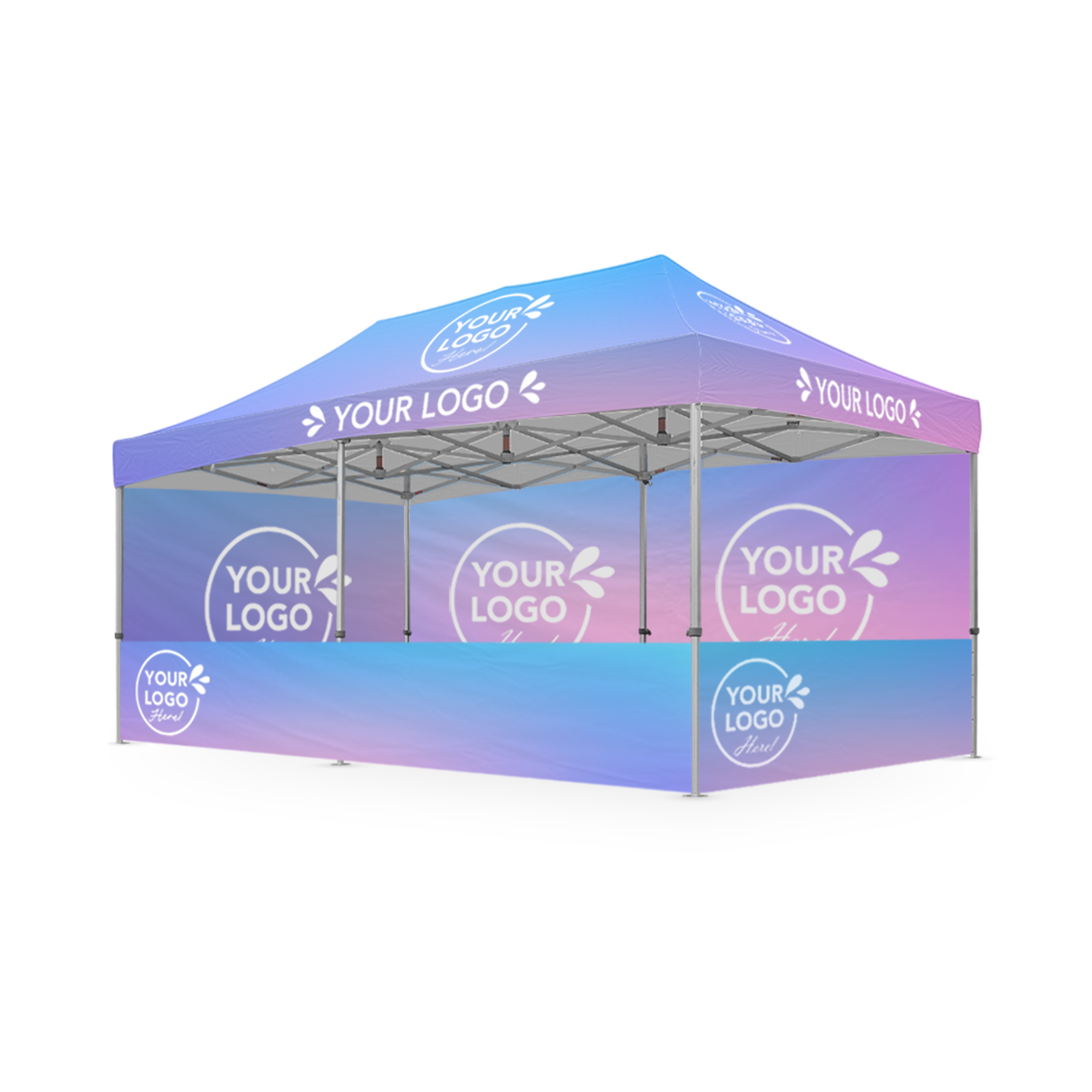 10’ x 20’ Custom Canopy | Event Presence Package