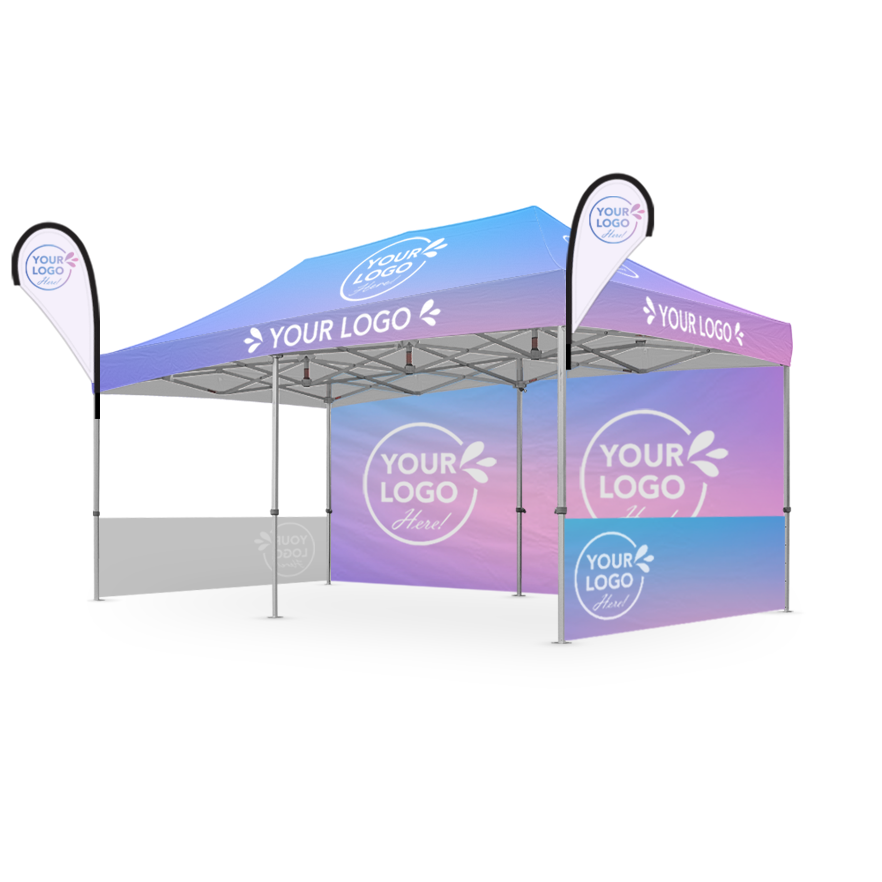 10’ x 20’ Custom Canopy | Executive Display Package