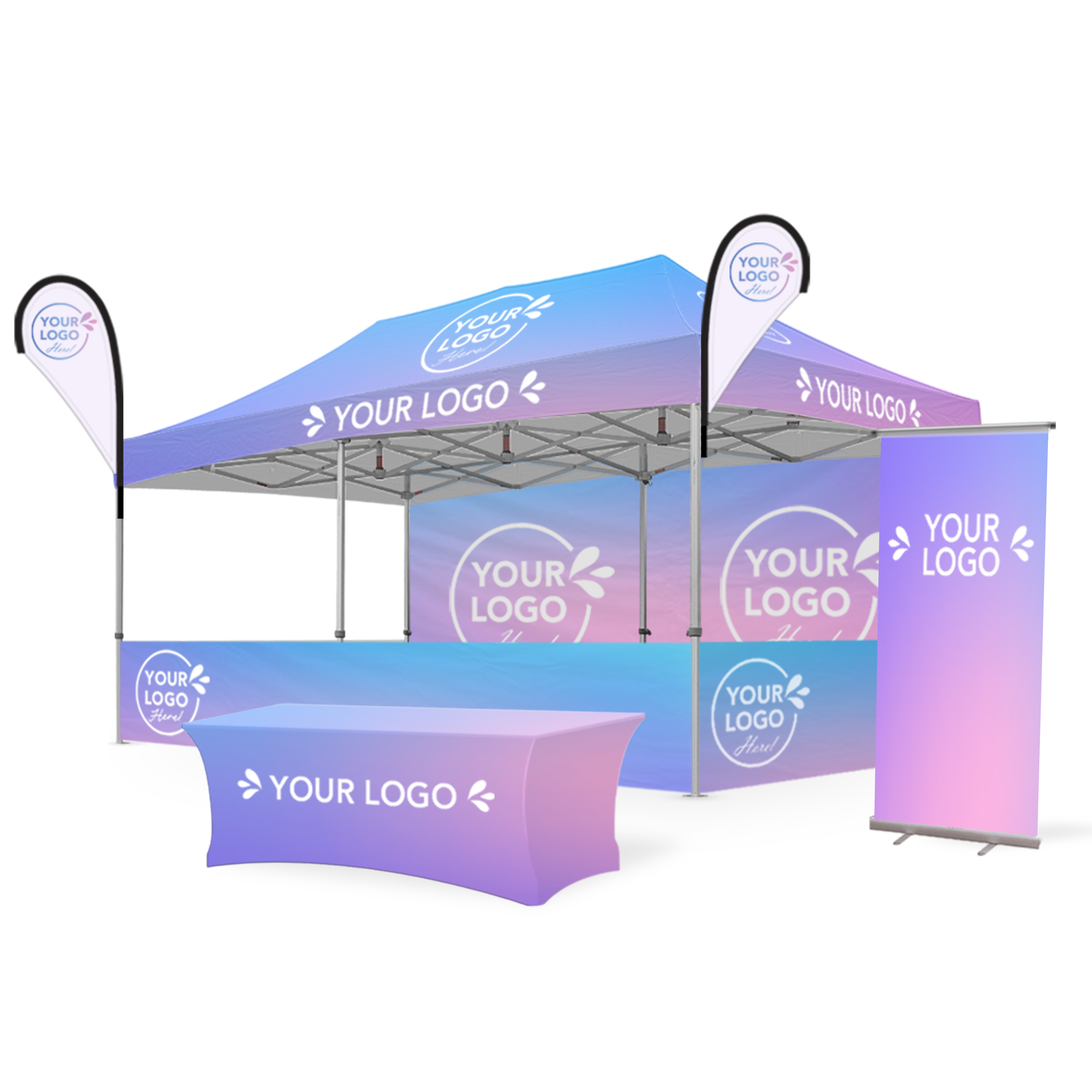 X7 Range Custom Canopy Tent Package