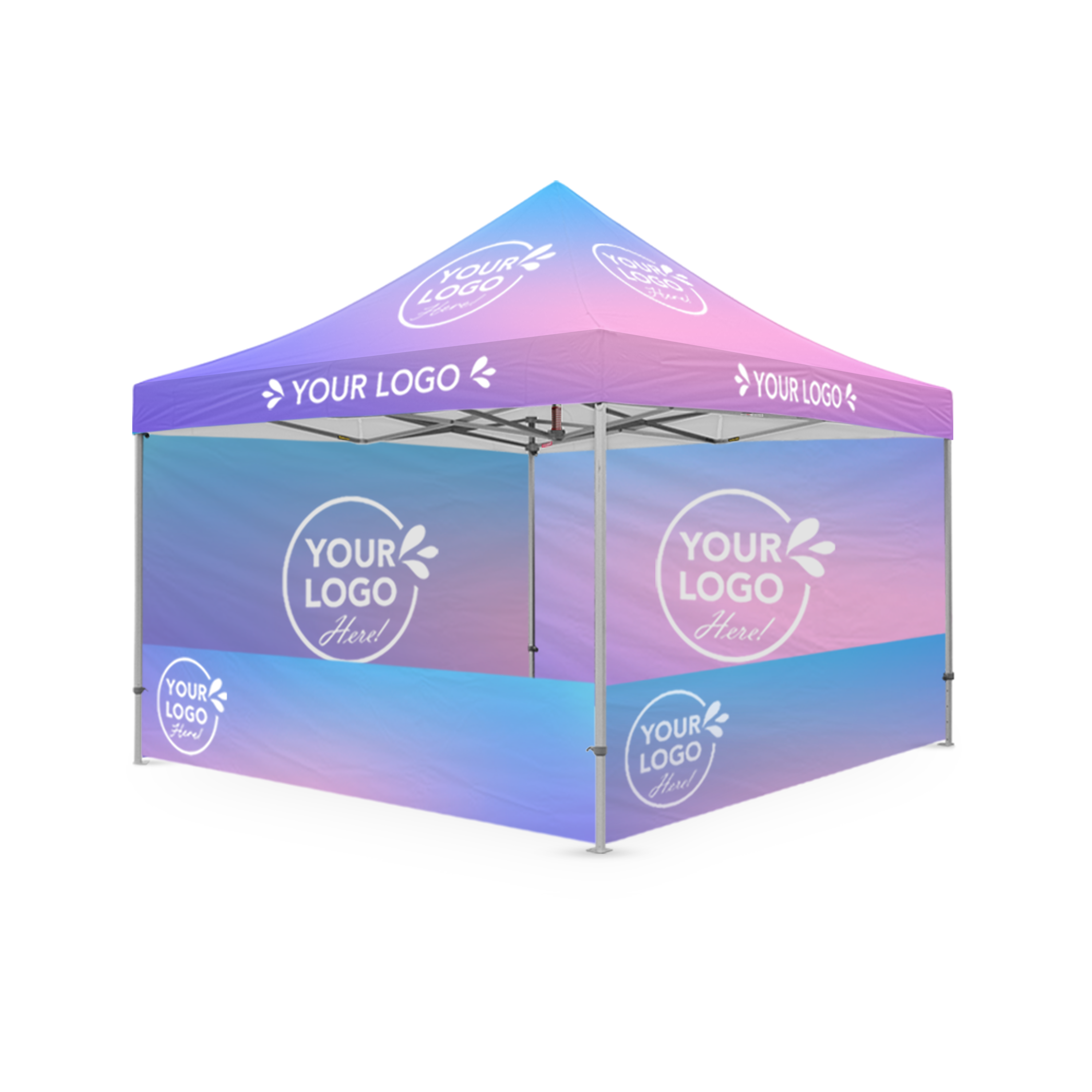 13x13 Custom Canopy Event Presence Package