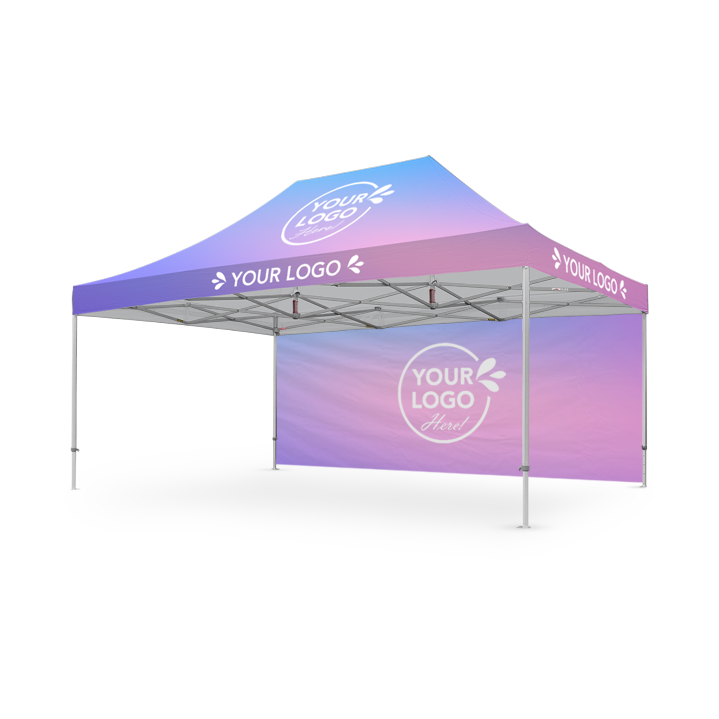 13x20 Custom Canopy Backdrop Boost Package