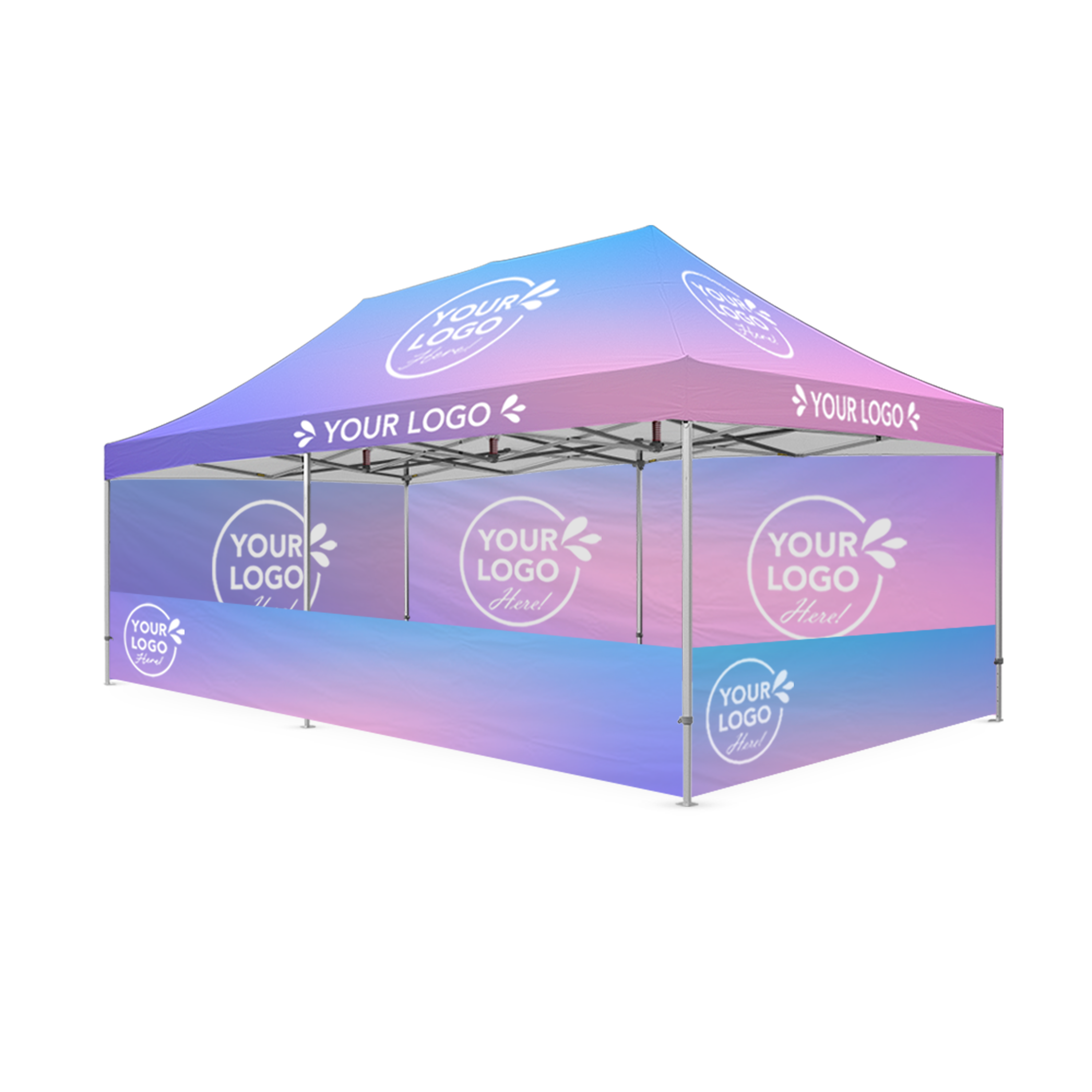 13' x 26' Custom Canopy Event Presenece Package