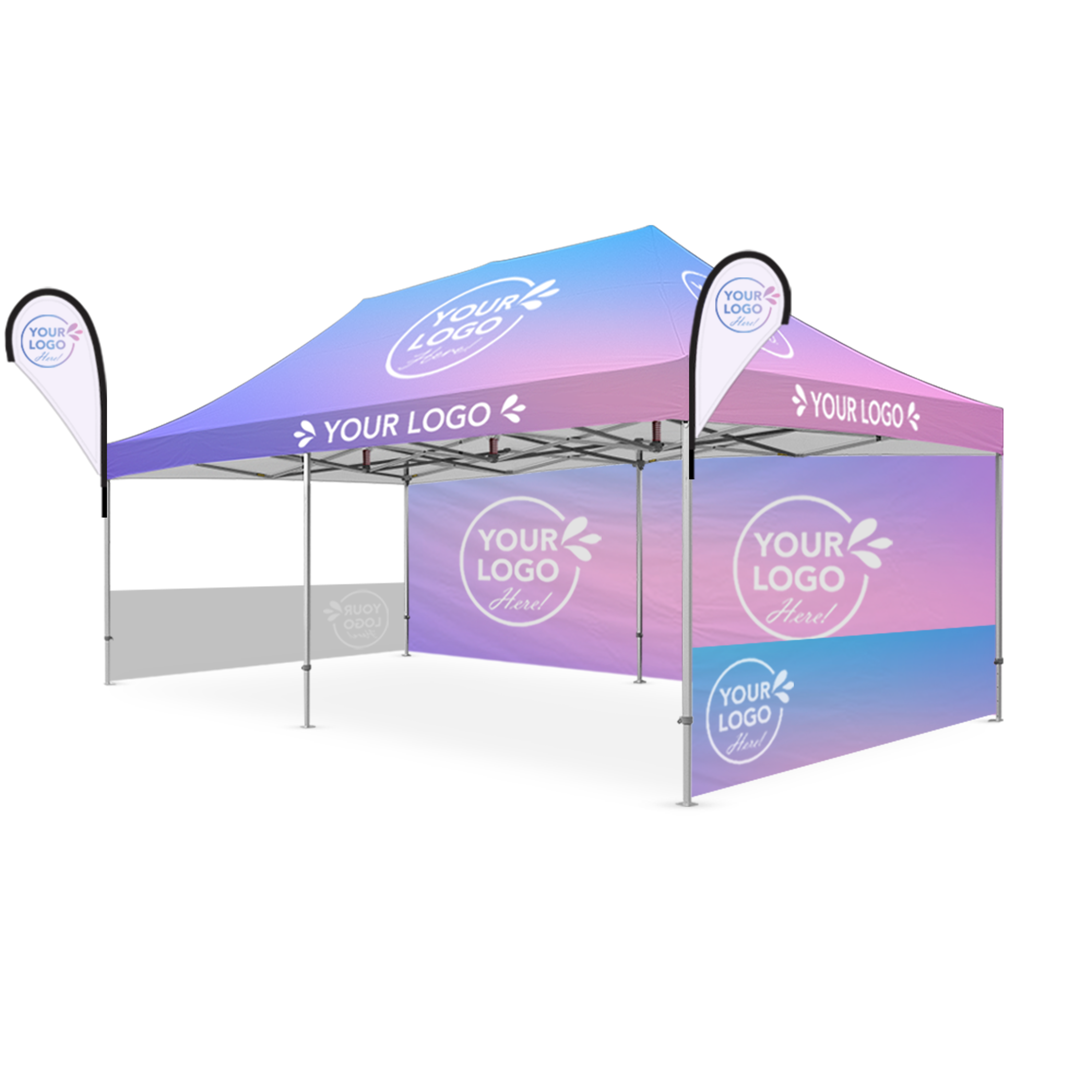 display tent 13' x 26' Custom Canopy