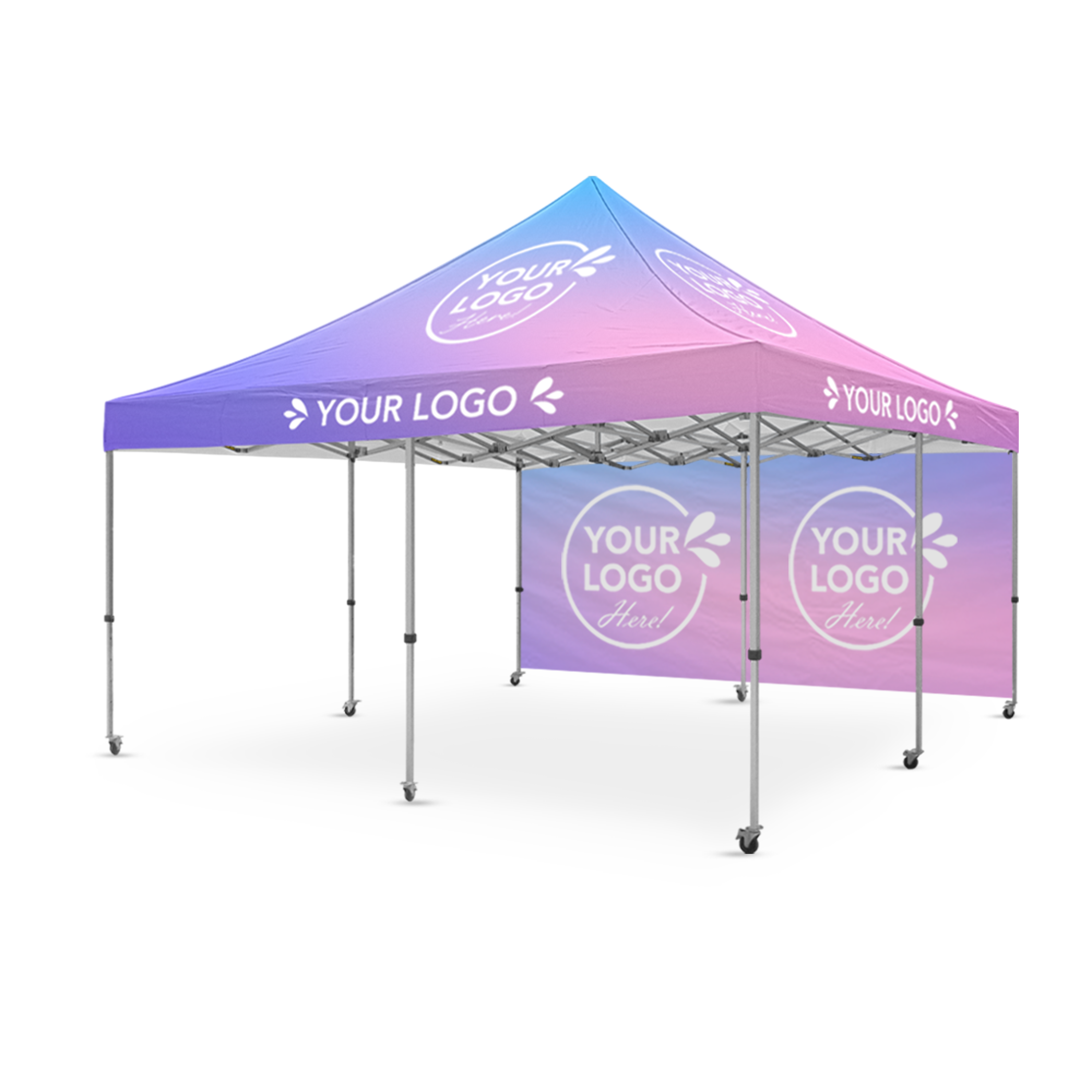 16x16 Custom Canopy Backdrop Boost Package